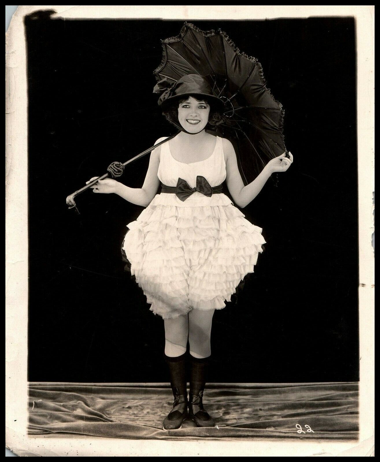 1918 HOLLYWOOD MACK SENNETT BEAUTY Mabel Normand VENUS MODEL HOLLYWOOD PHOTO 470