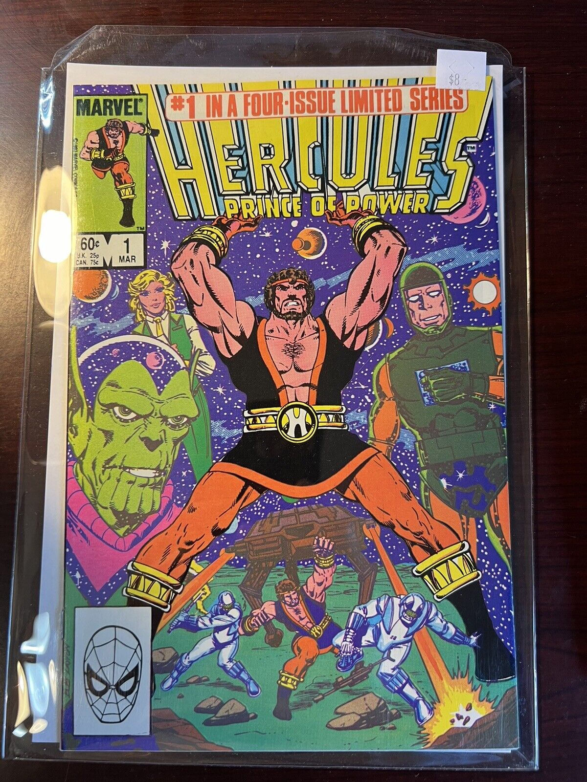MARVEL COMICS Hercules Prince Of Power #1 (Mar 1984) Marvel Comic 🔥🔥🔥