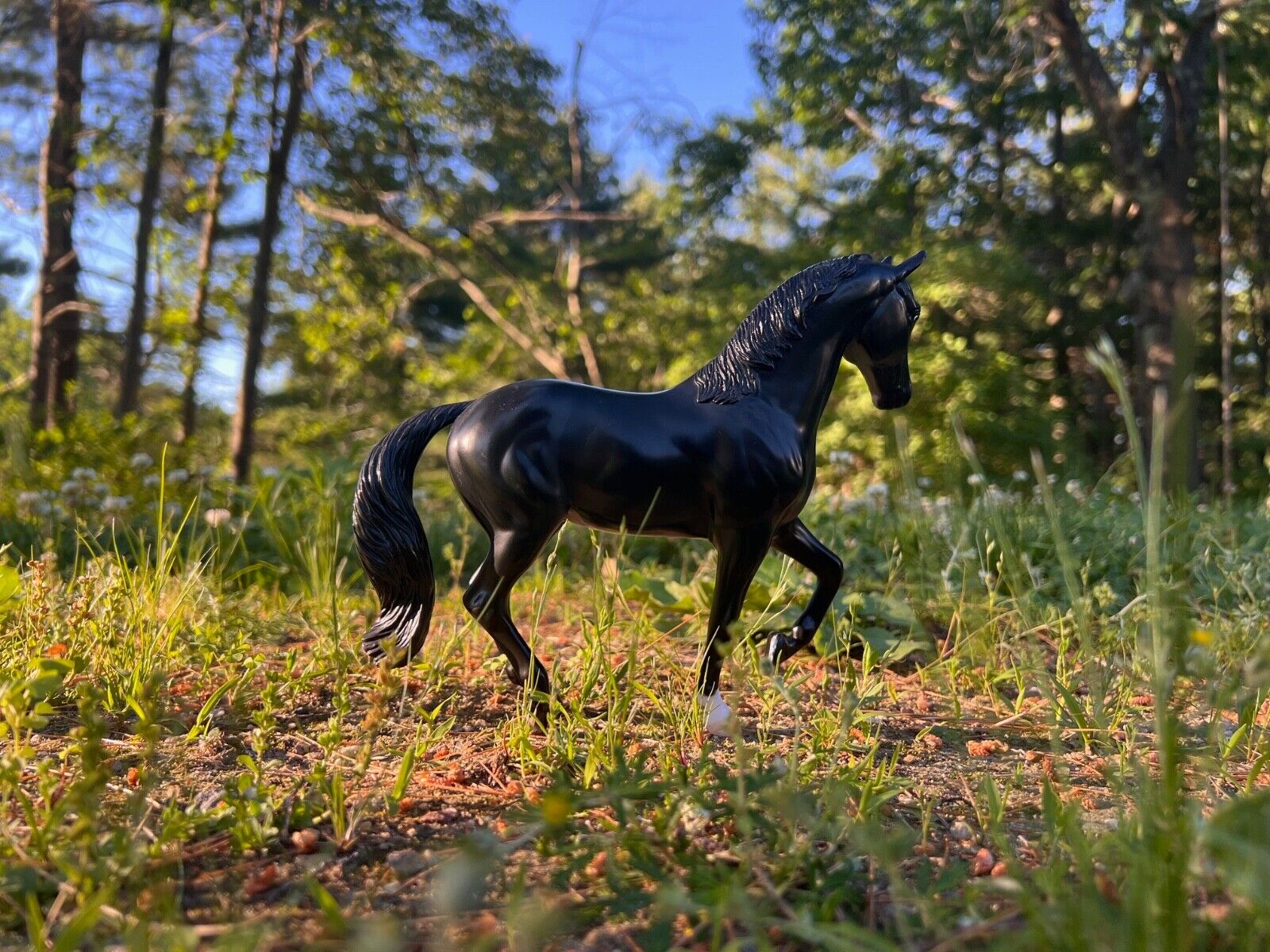 breyer horse freedom series black beauty stallion 