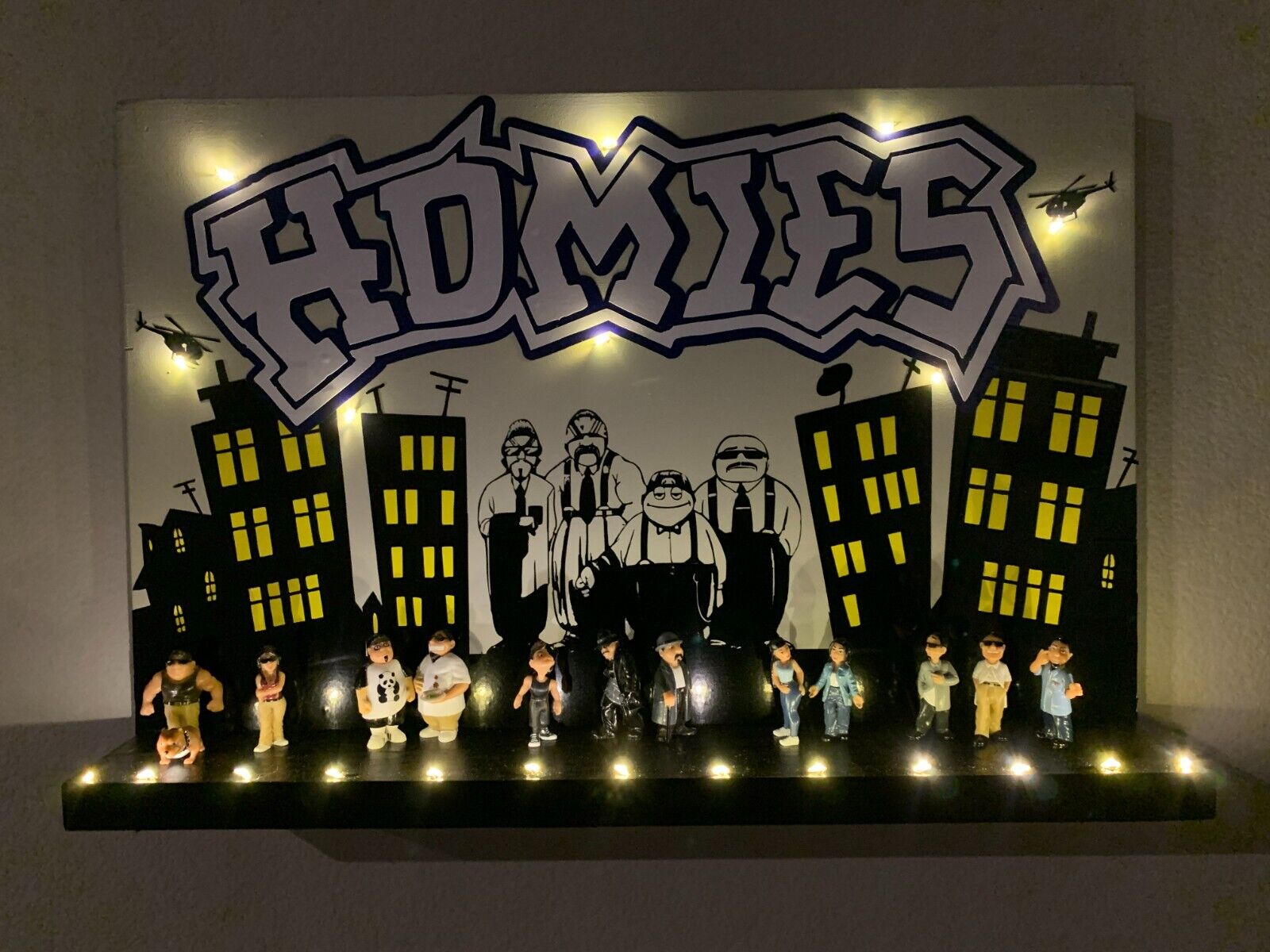 Homies Collectable Lit-up Display Stage Sign
