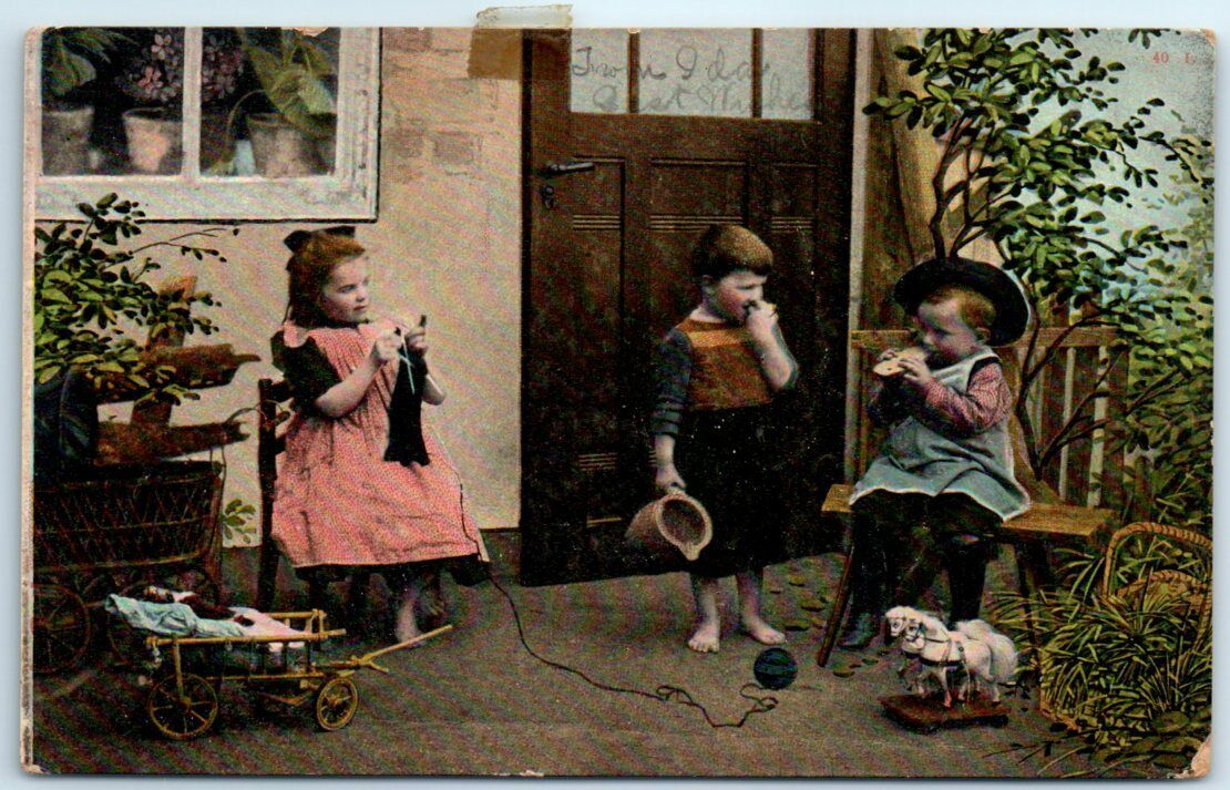 Postcard - Children