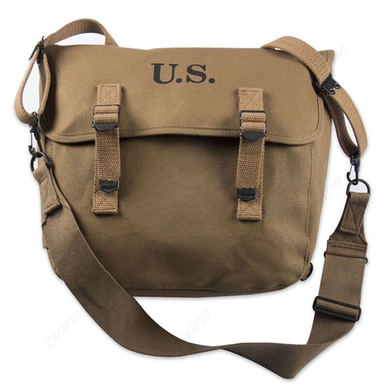 ZWJPW US M1936 Musette Bag Haversack WW2 Reproduction