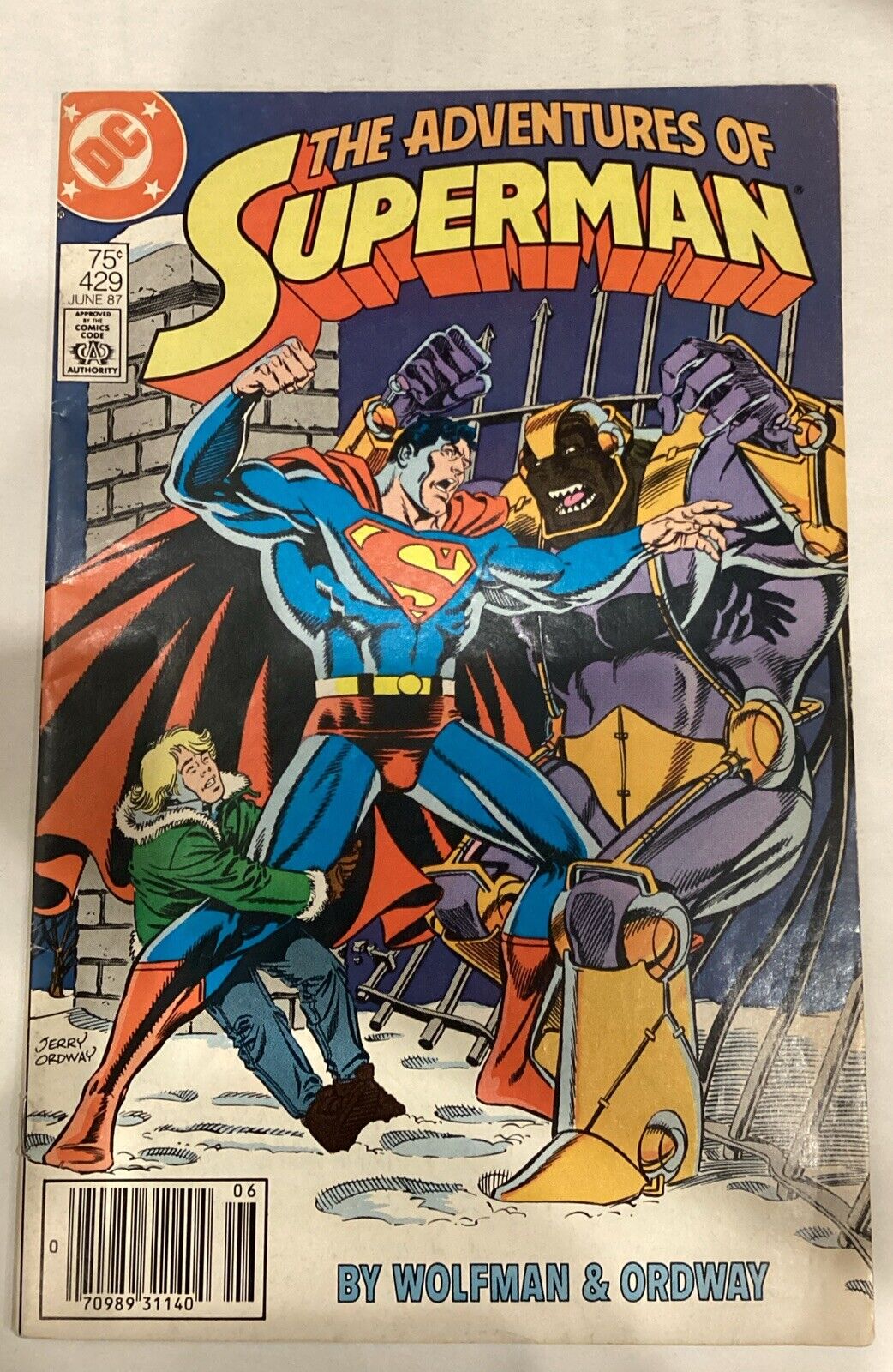 The Adventures of Superman #429 DC Comics (1987)