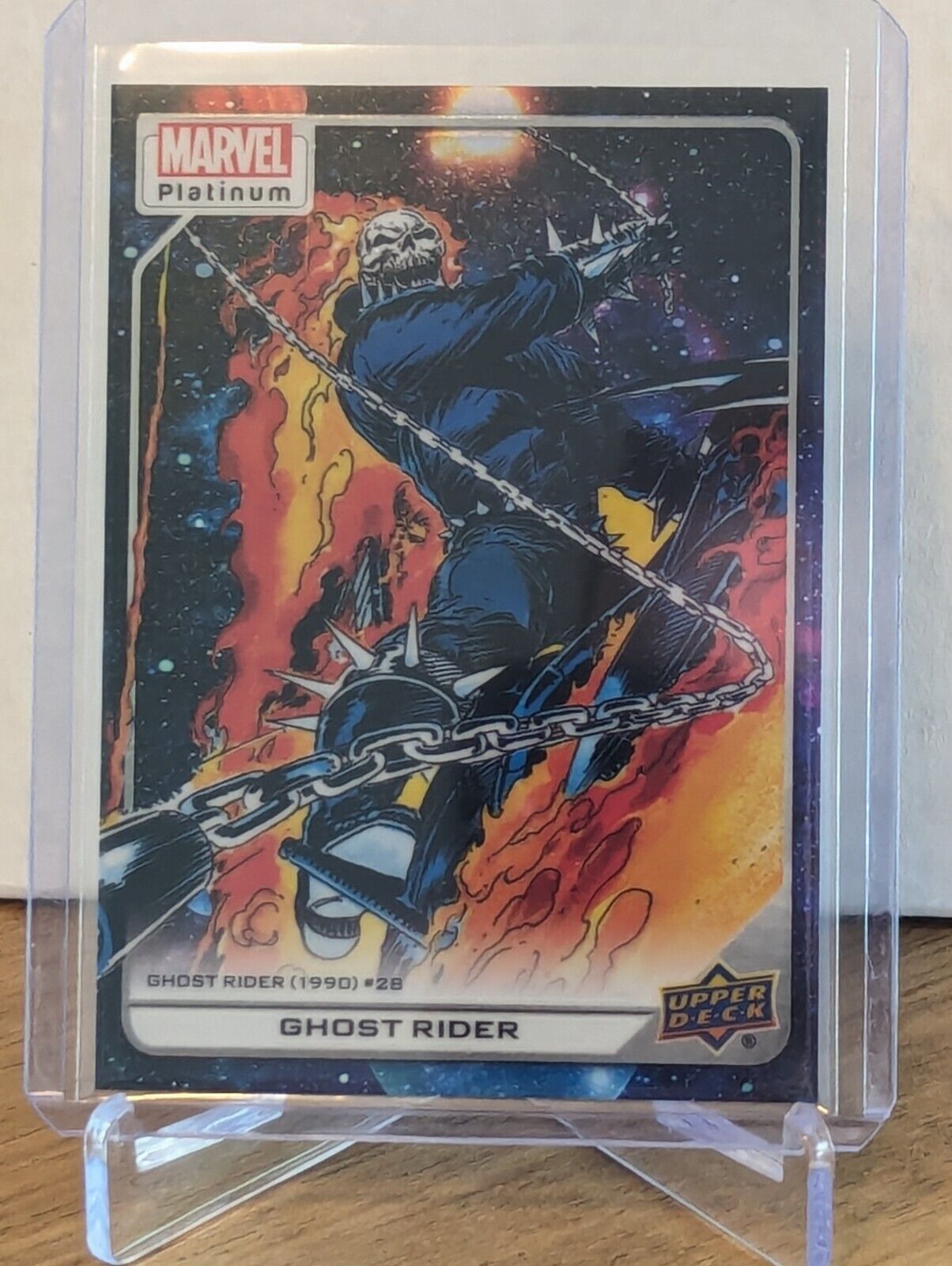 2023 Upper Deck Marvel Platinum - Cosmic Parallel Ghost Rider 01/25  #179