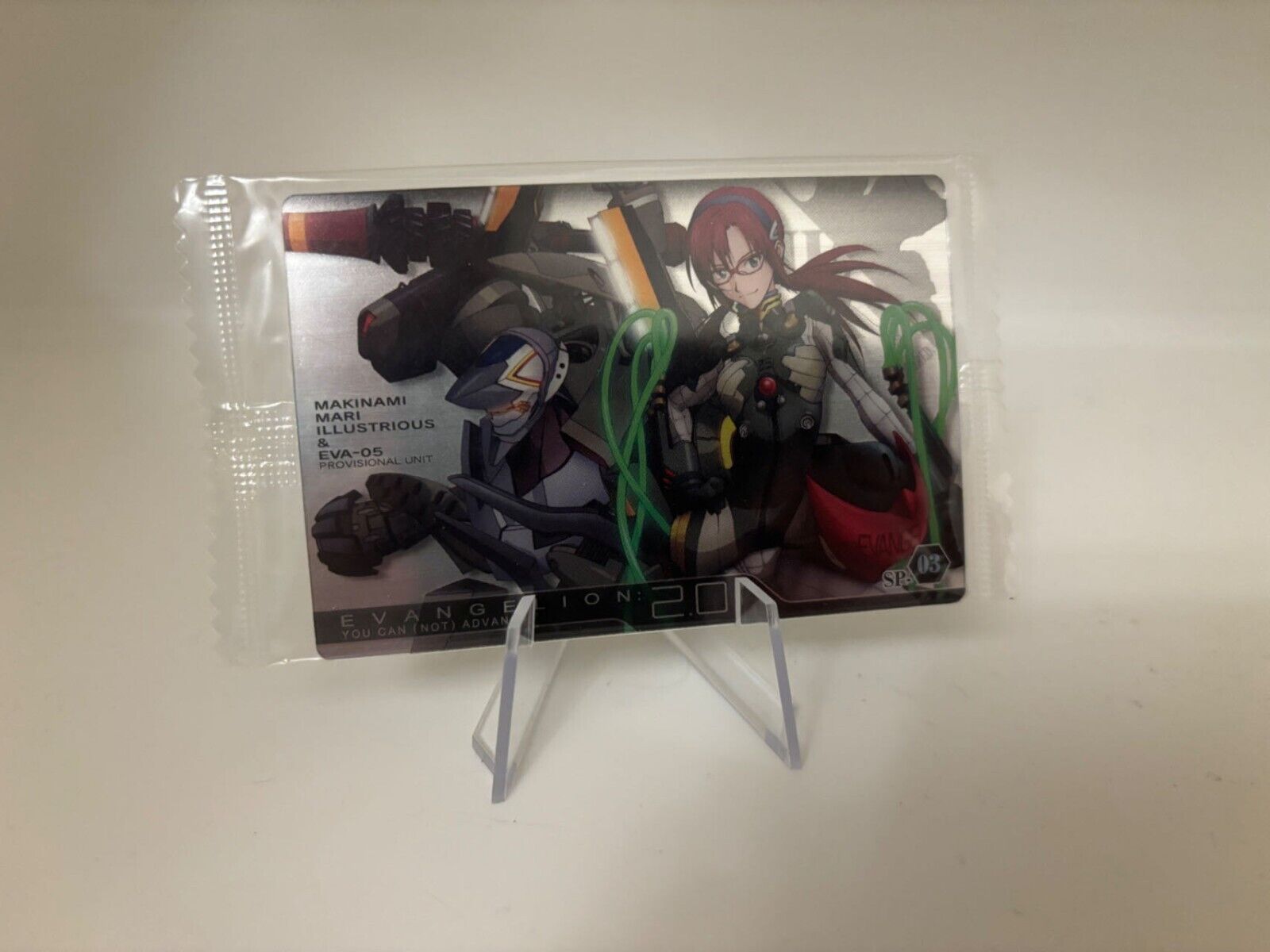 Neon Genesis Evangelion Wafer Card 2011 EP 2 Part 5 SP-03 Makinami Mari