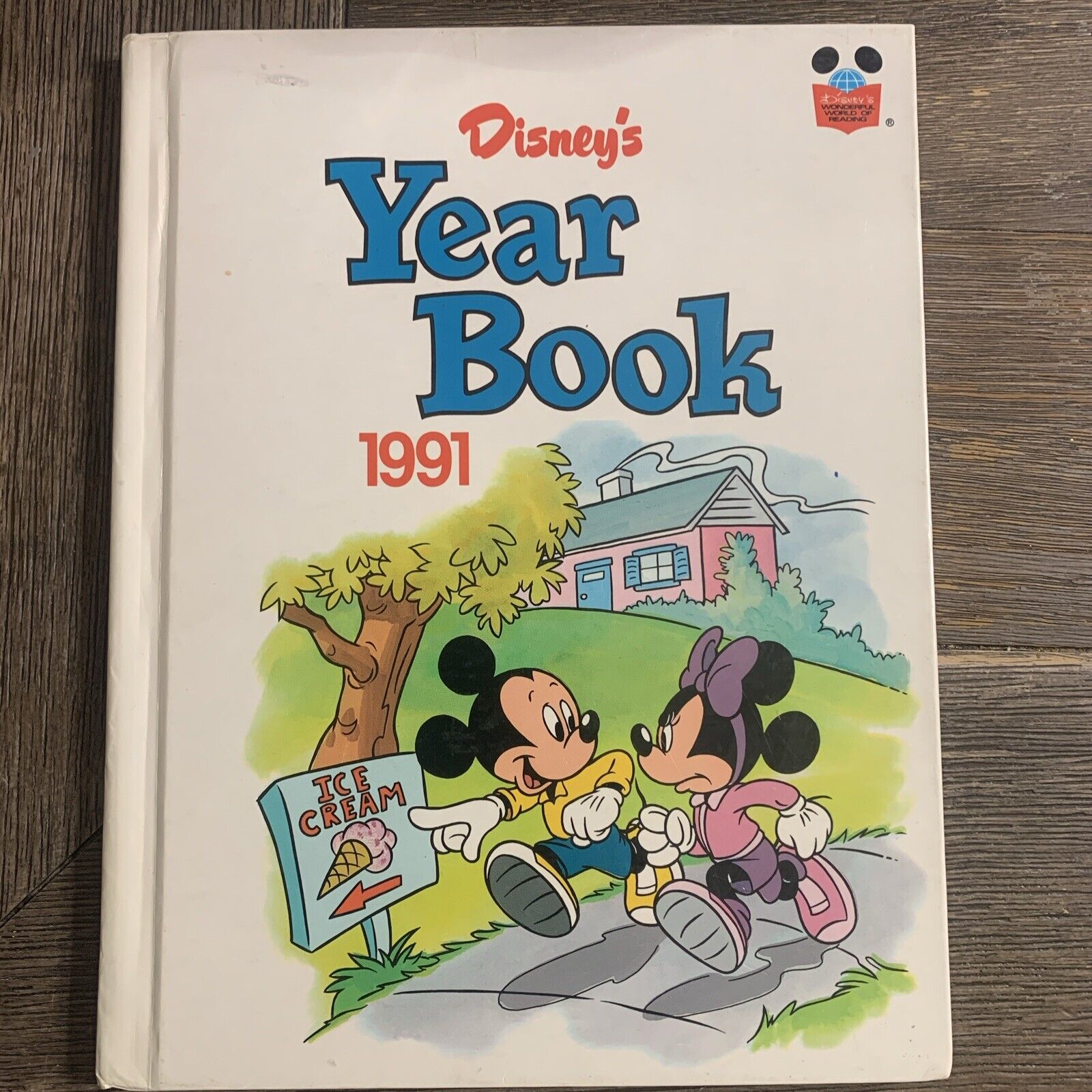 Disney’s Year Book 1991 Wonderful World of Reading Grolier Enterprises Inc.