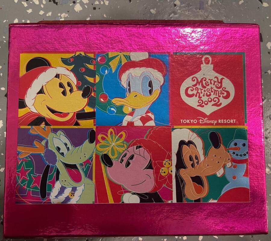Disney Tokyo Boxed Holiday Pin Set HTF 2002