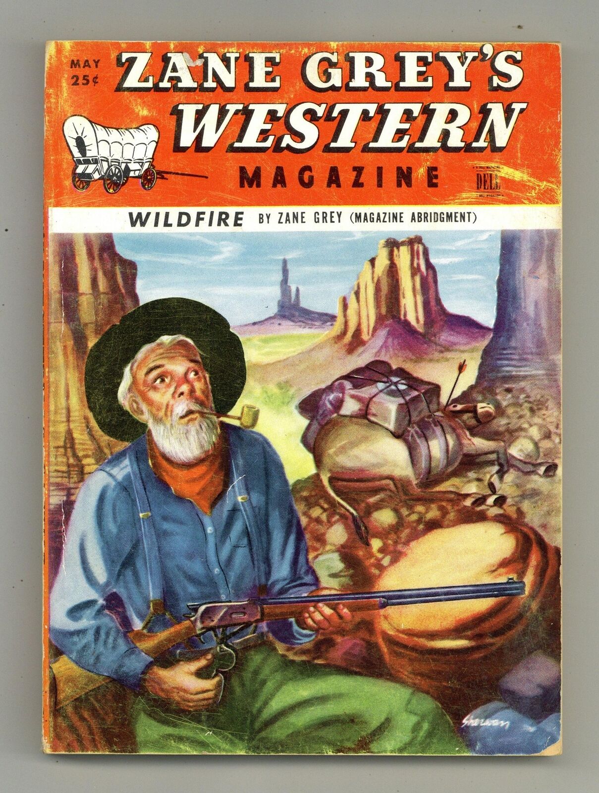 Zane Grey's Western Magazine Pulp Vol. 3 #3 GD/VG 3.0 1949 Low Grade