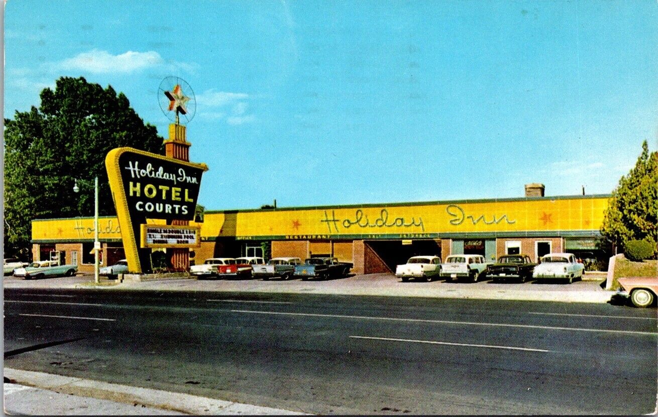 Vintage Postcard 1960 Holiday Inn West Memphis Tennessee A12