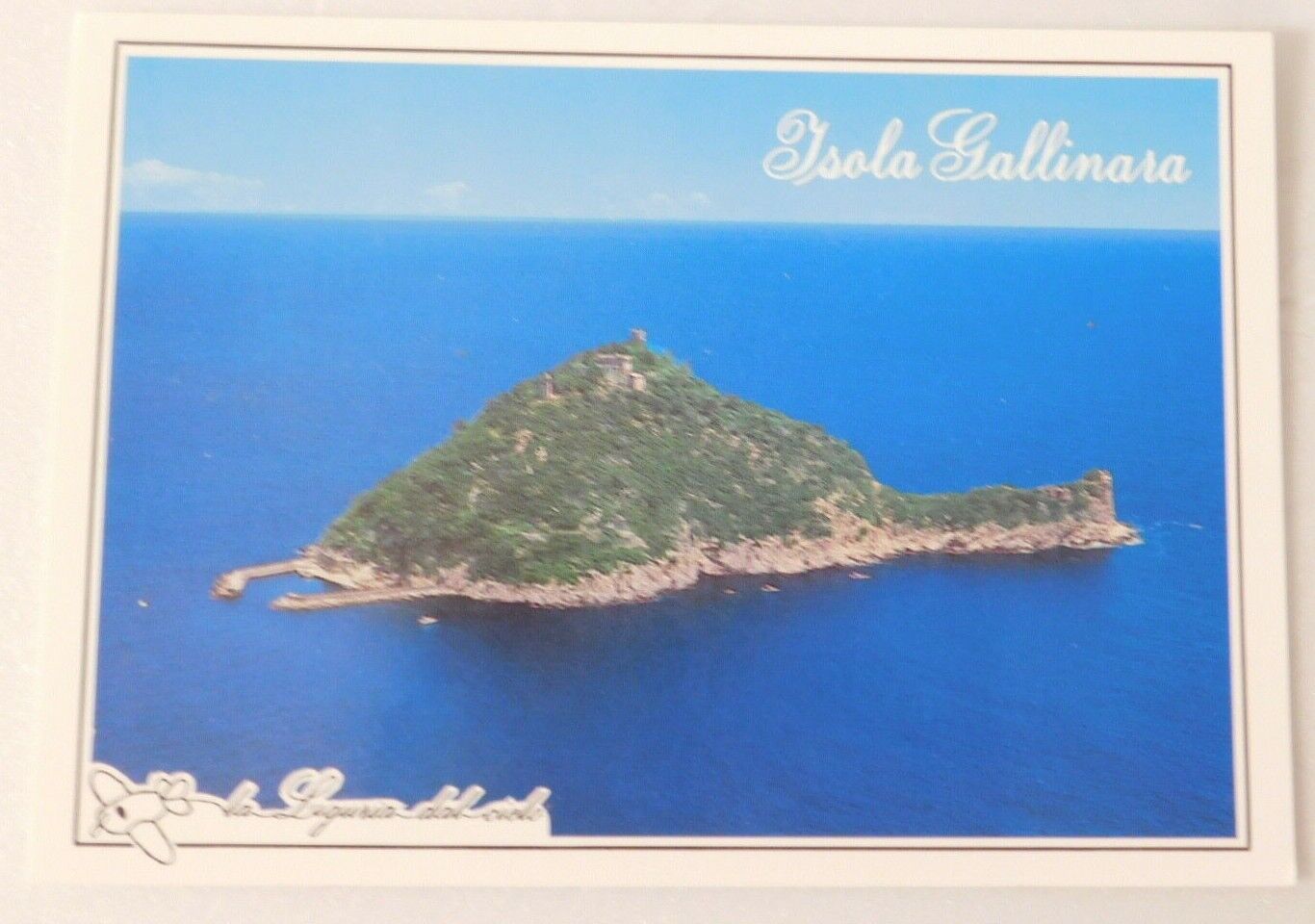 Postcard Isola Gallinara  Island Nature Reserve Italy photo unused unposted