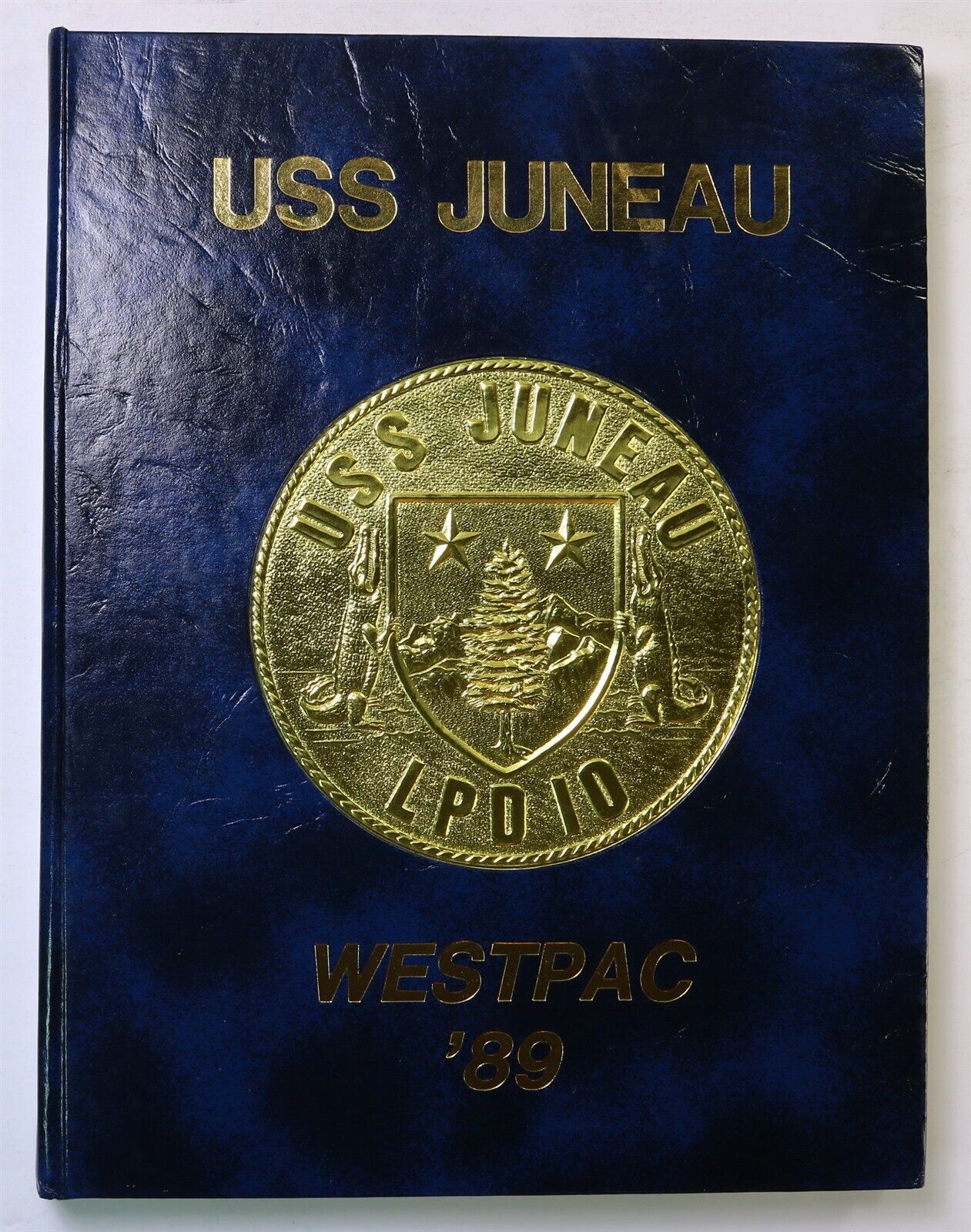 USS Juneau (LPD-10) 1988 1989 Westpac Deployment Log Cruise Book Cruisebook