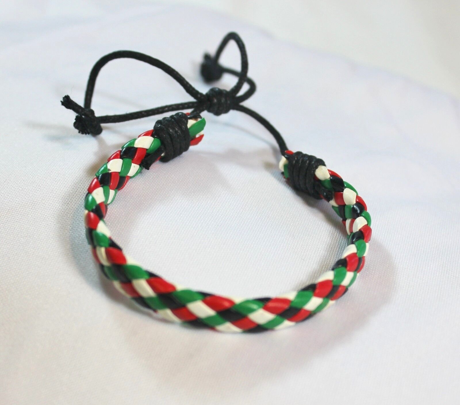 New Palestinian Flag Braided Bracelet Palestine Four Colors Flag Wristband # B