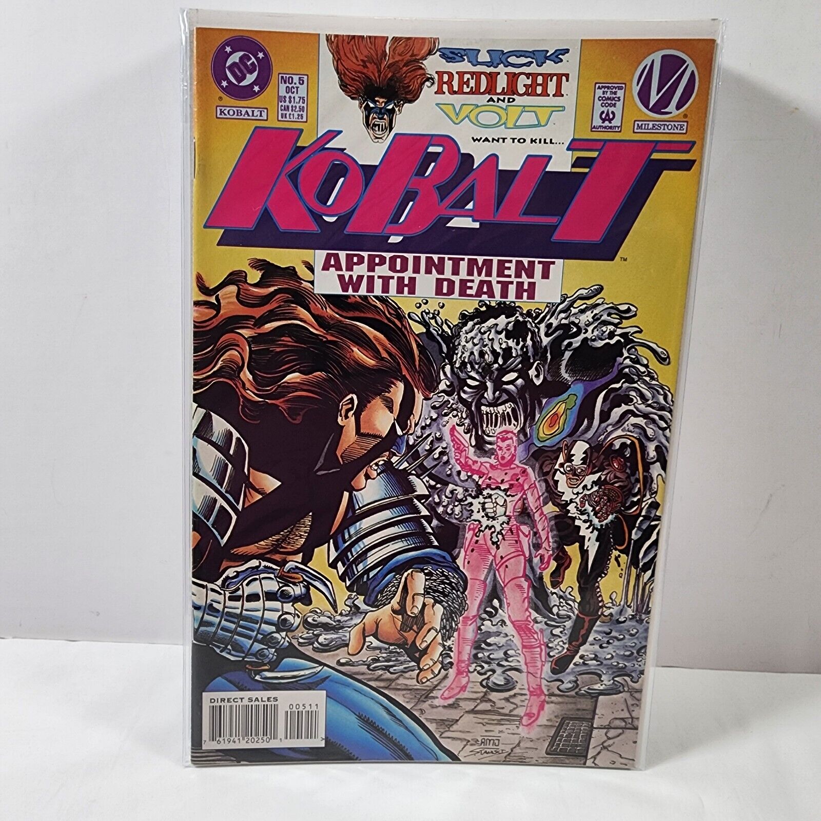 Kobalt #5 Appointment with Death 1994 DC Comics