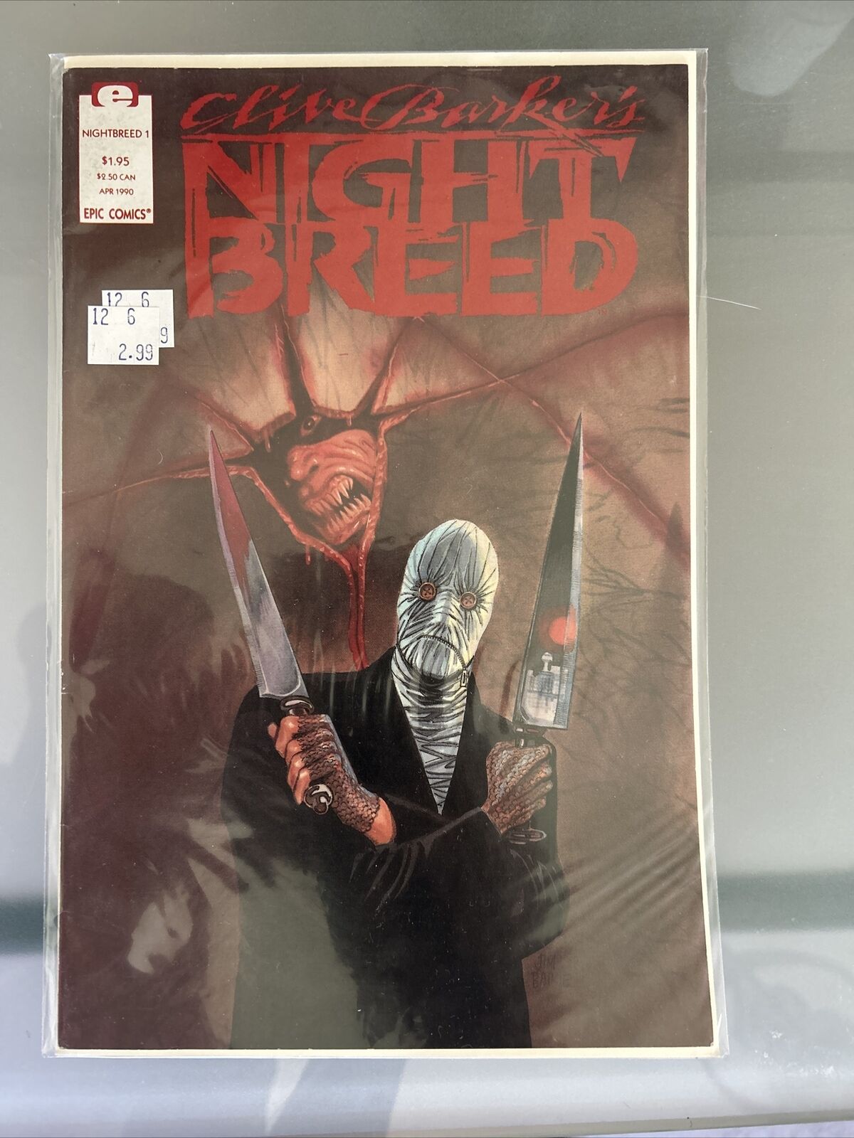 Clive Barker’s Night Breed #1 Epic Comics 1990 Comic Book