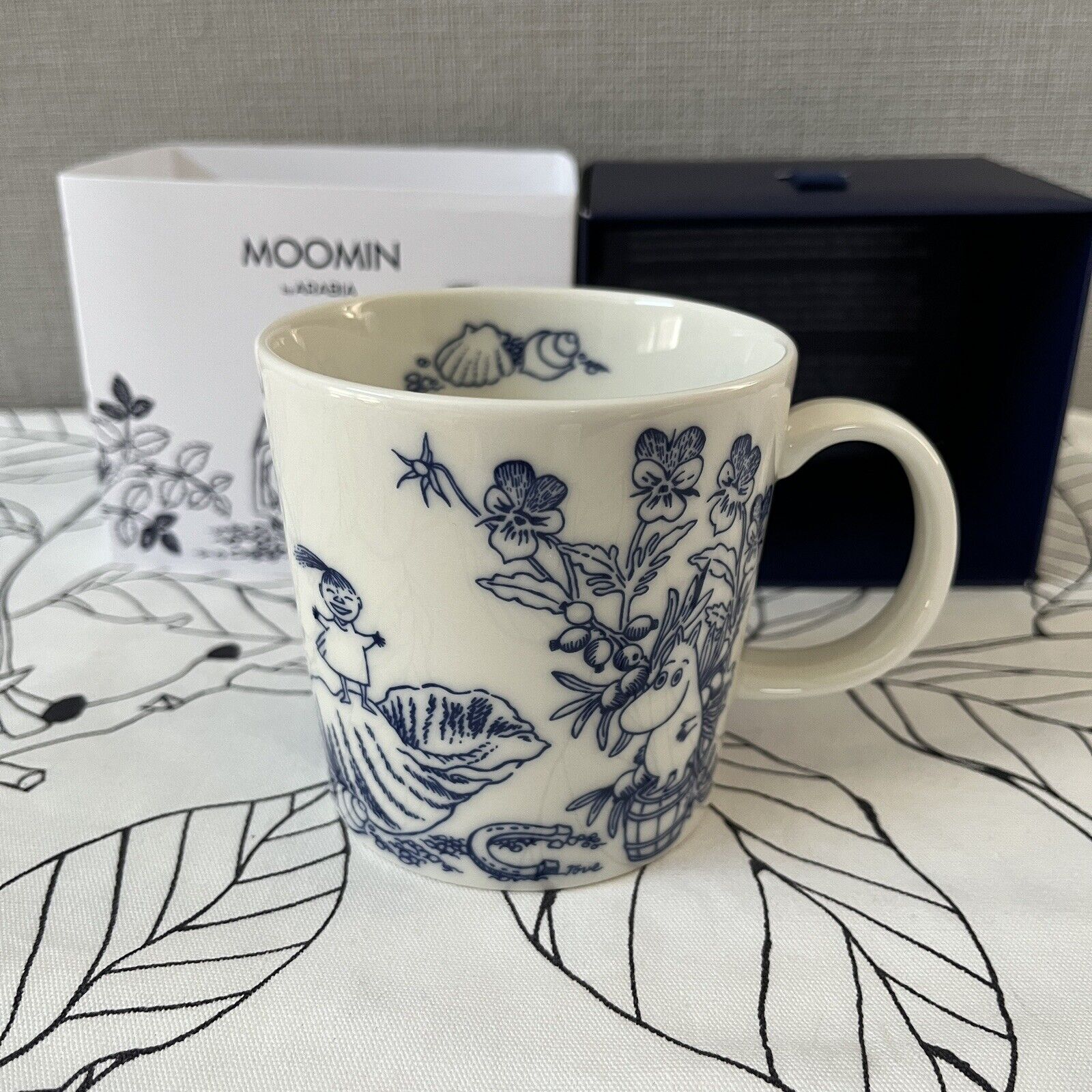 Moomin Day 2023 Sea Breeze Special Mug In Gift Box Arabia