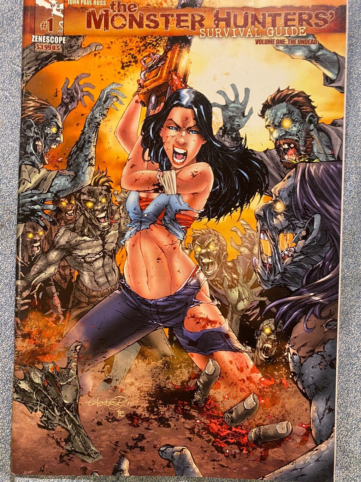 Monster Hunters Survival Guide #1 Zenescope, 2010) Volume One The Undead