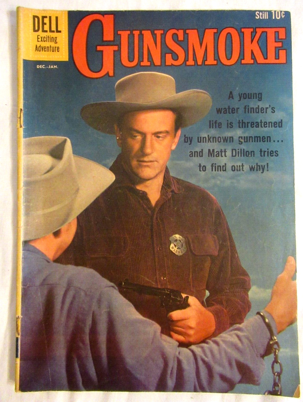 Gunsmoke #24  Dell Comics 1961 Photo Cover