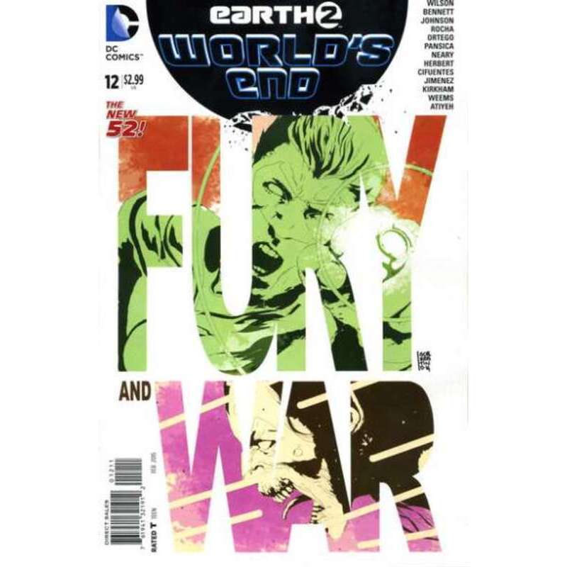 Earth 2: World\'s End #12 in Near Mint minus condition. DC comics [k\\