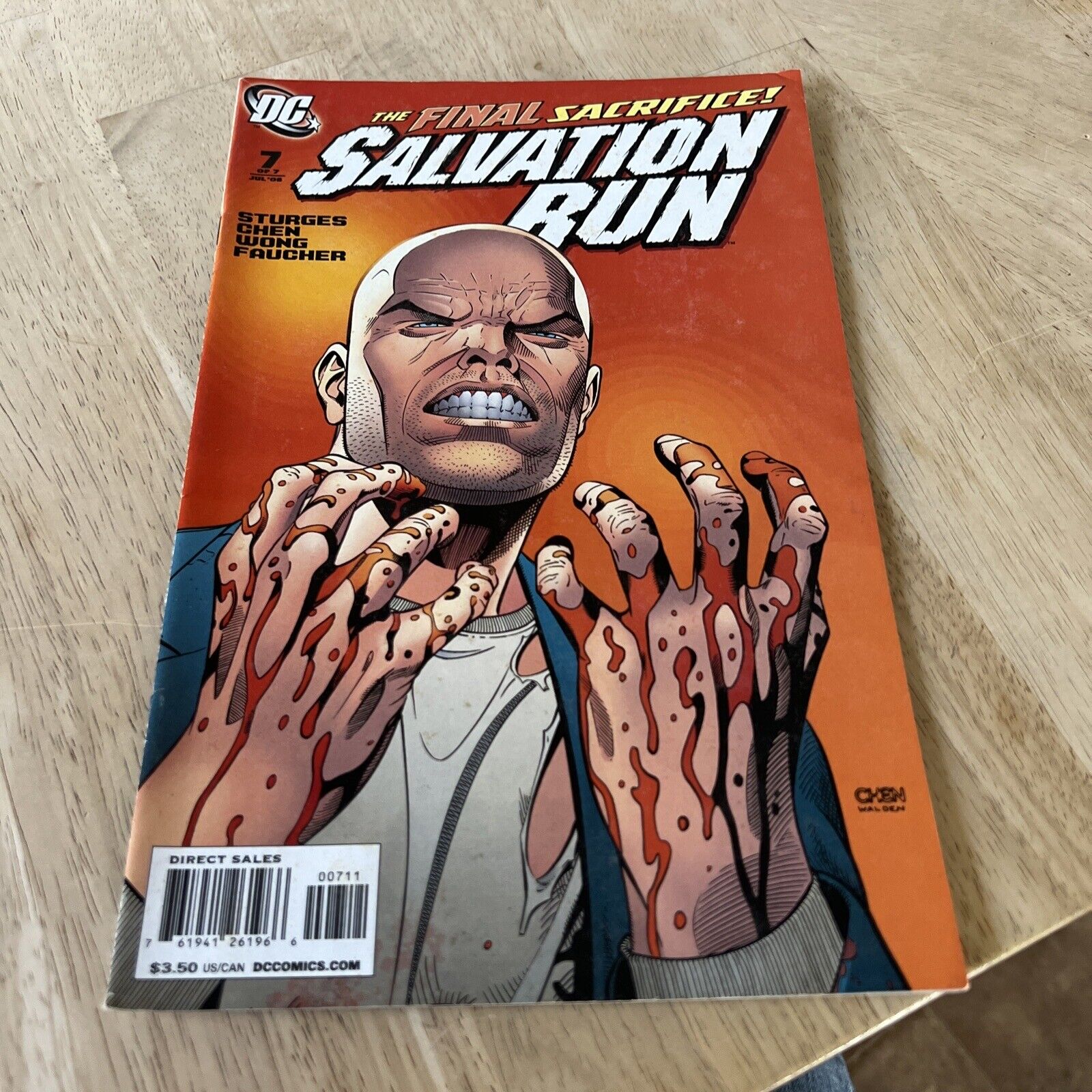 Salvation Run #7  Dc Comics 2008 Vf/Nm