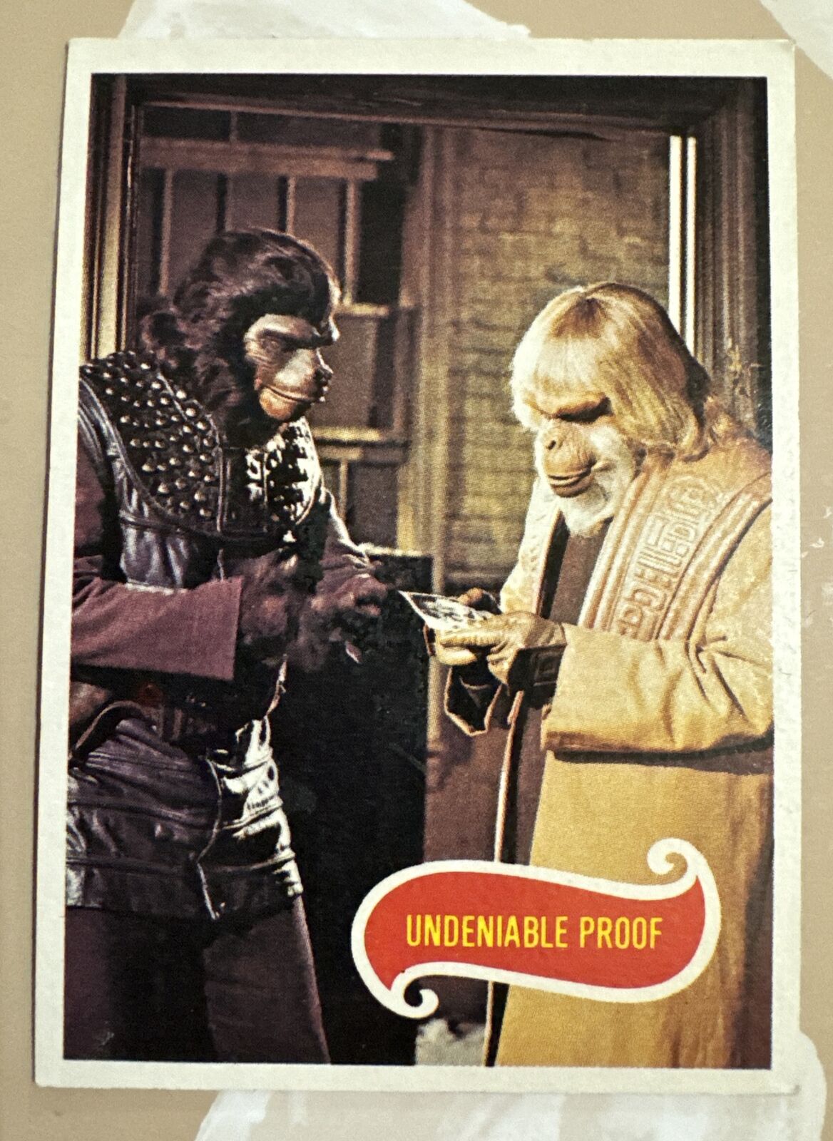 1975 Topps Planet of the Apes #13 Card. Near Mint Condition.