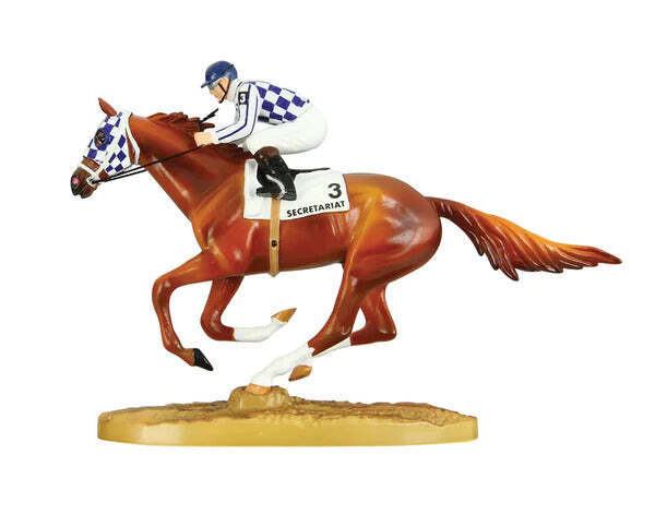 BREYER HORSES #97450 Secretariat 50th Anniversary Figurine with Jockey NEW