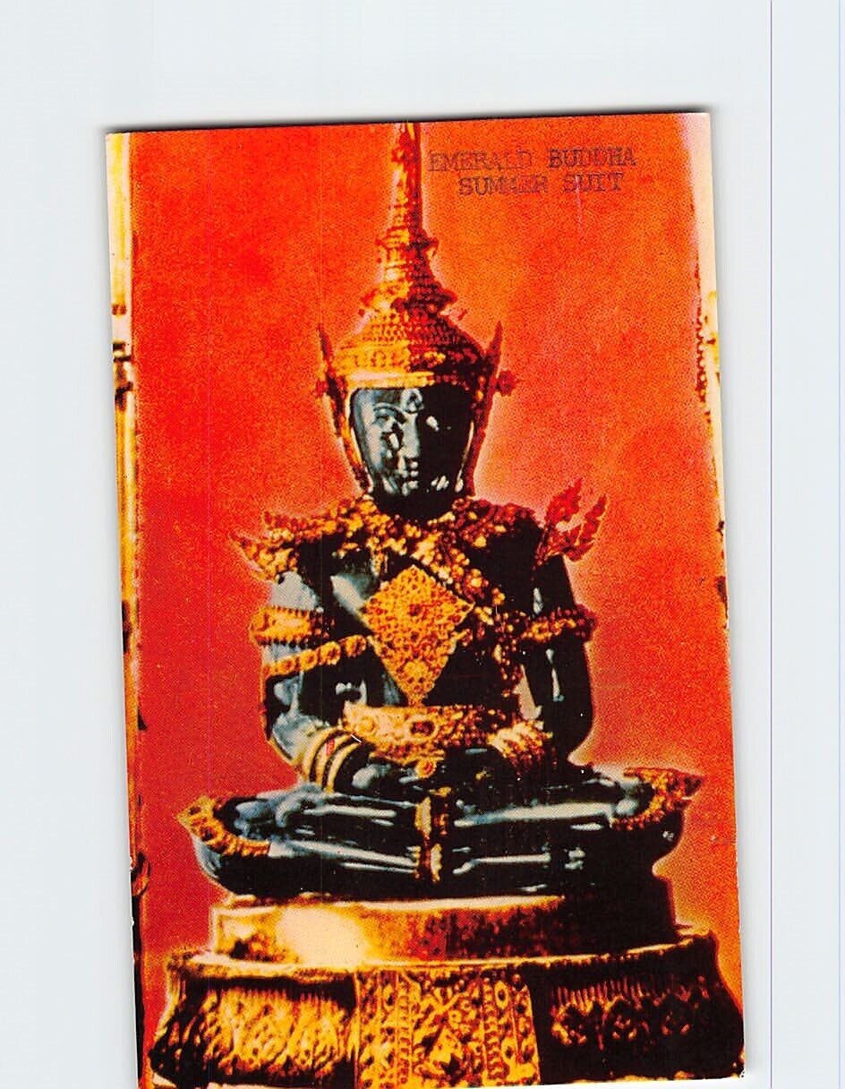 Postcard Emerald Buddha Summer Suit Bangkok Thailand