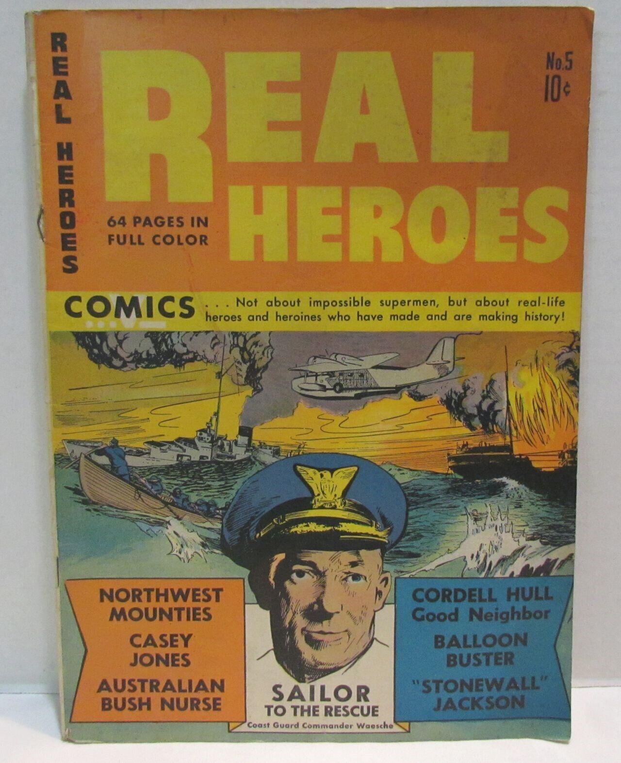 Real Heroes #5 1942 Parents' Institute Press