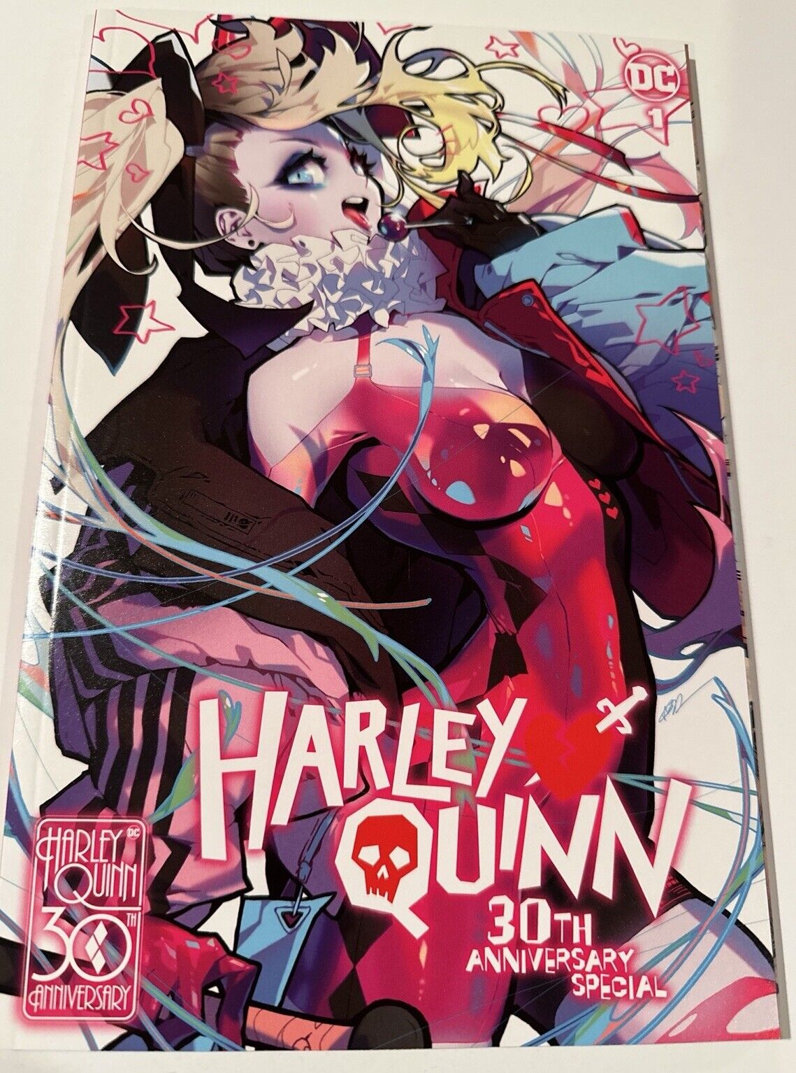 Harley Quinn 30th Anniversary Special #1, Rose Besch Exclusive Trade Variant DC