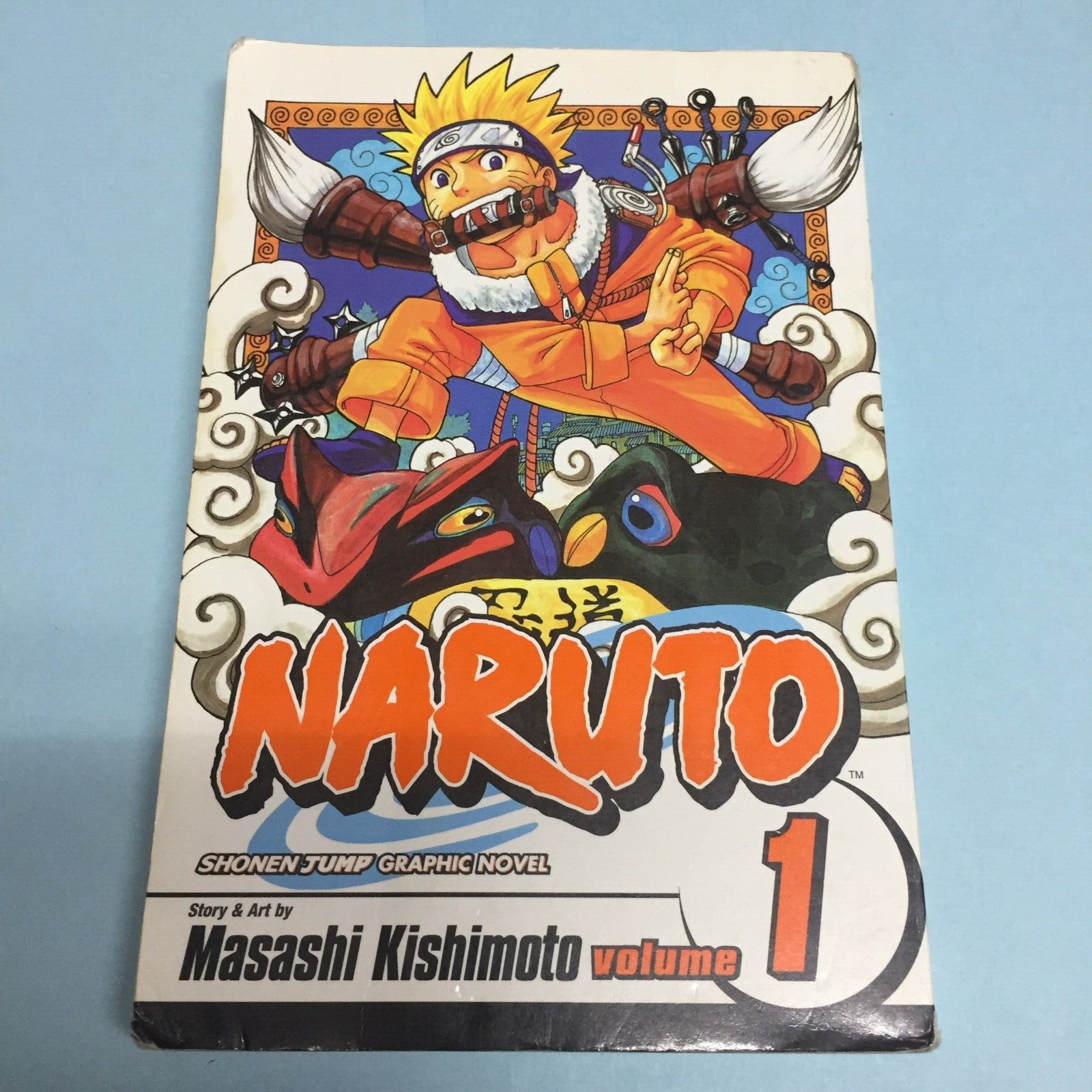 Naruto Volume 1 1st First Printing Edition Manga English Volume