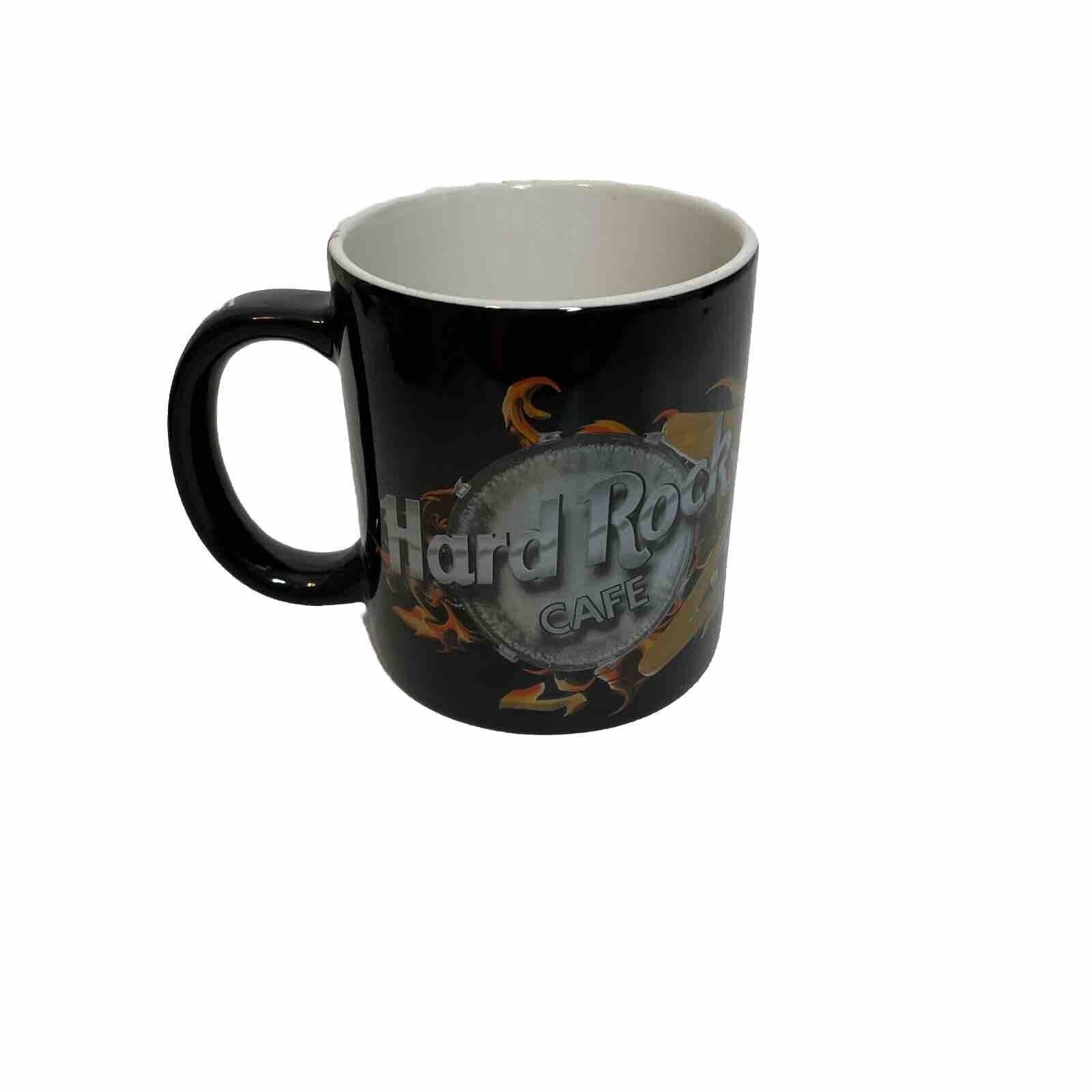 Large Hard Rock Cafe Washington DC Coffee Cup Mug Love All Serve All/Let\'s Rock