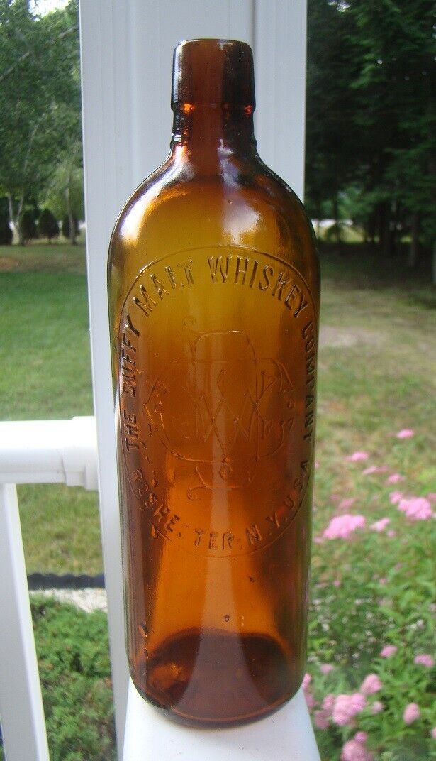 Antique-The Duffy Malt Whiskey Co. Rochester NY Liquor Bottle-PAT\'D AUG 24, 1886