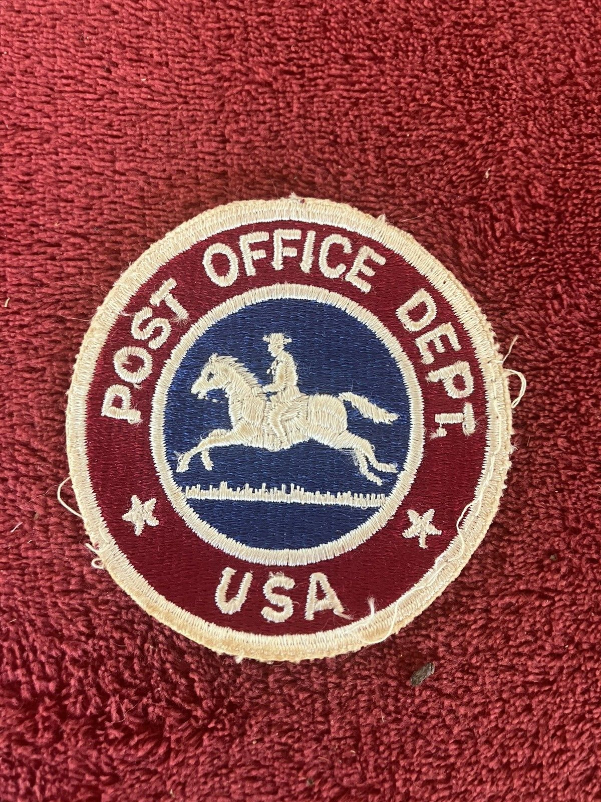 Vtg. Post Office Dept. USA Patch--Free Ship