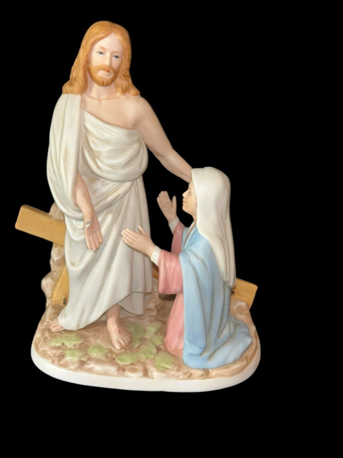 Vintage Homco Resurrection Morning 1994 Jesus Easter Figurine.  READ