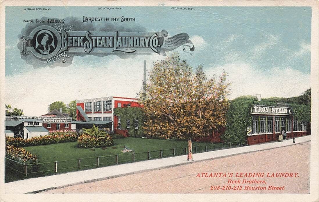 GA-Atlanta, Georgia-Beck Brothers, Atlanta's Leading Laundry 1914