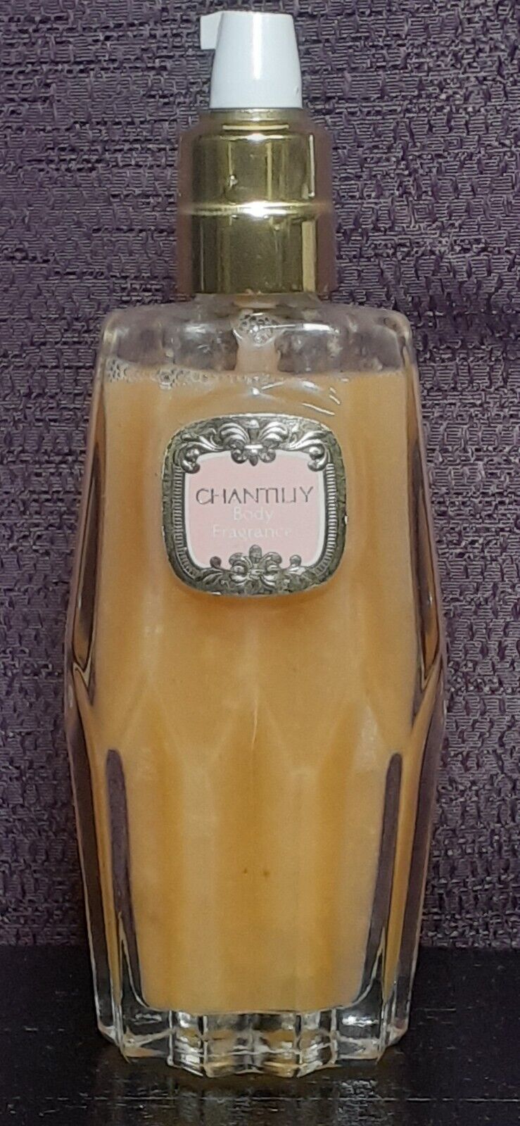 Vintage Houbigant Chantilly Body Fragrance 3.5 Oz Used 
