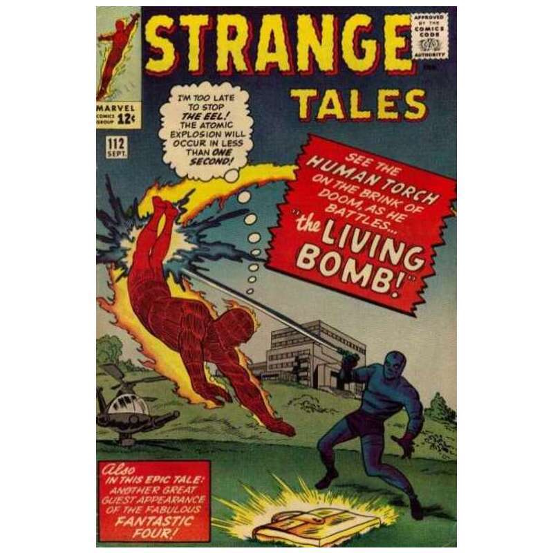 Strange Tales (1951 series) #112 in Fine minus condition. Marvel comics [l}