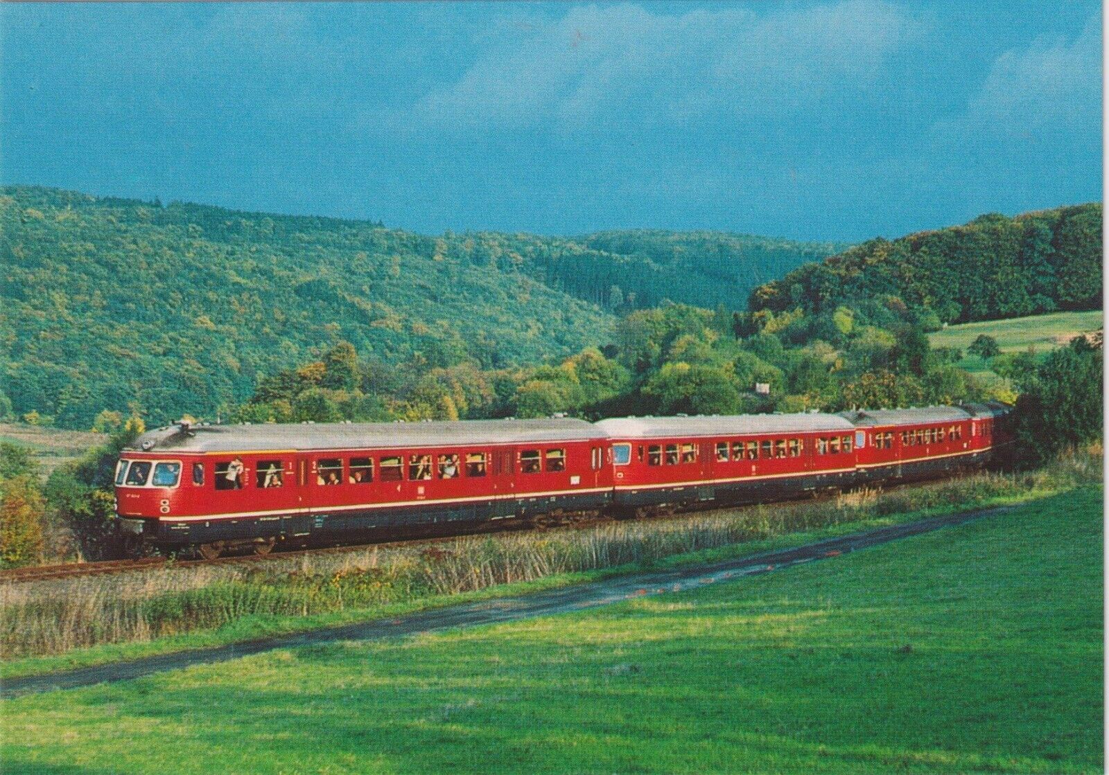 GERMANY     -      DB  train near Beilstein in 1982