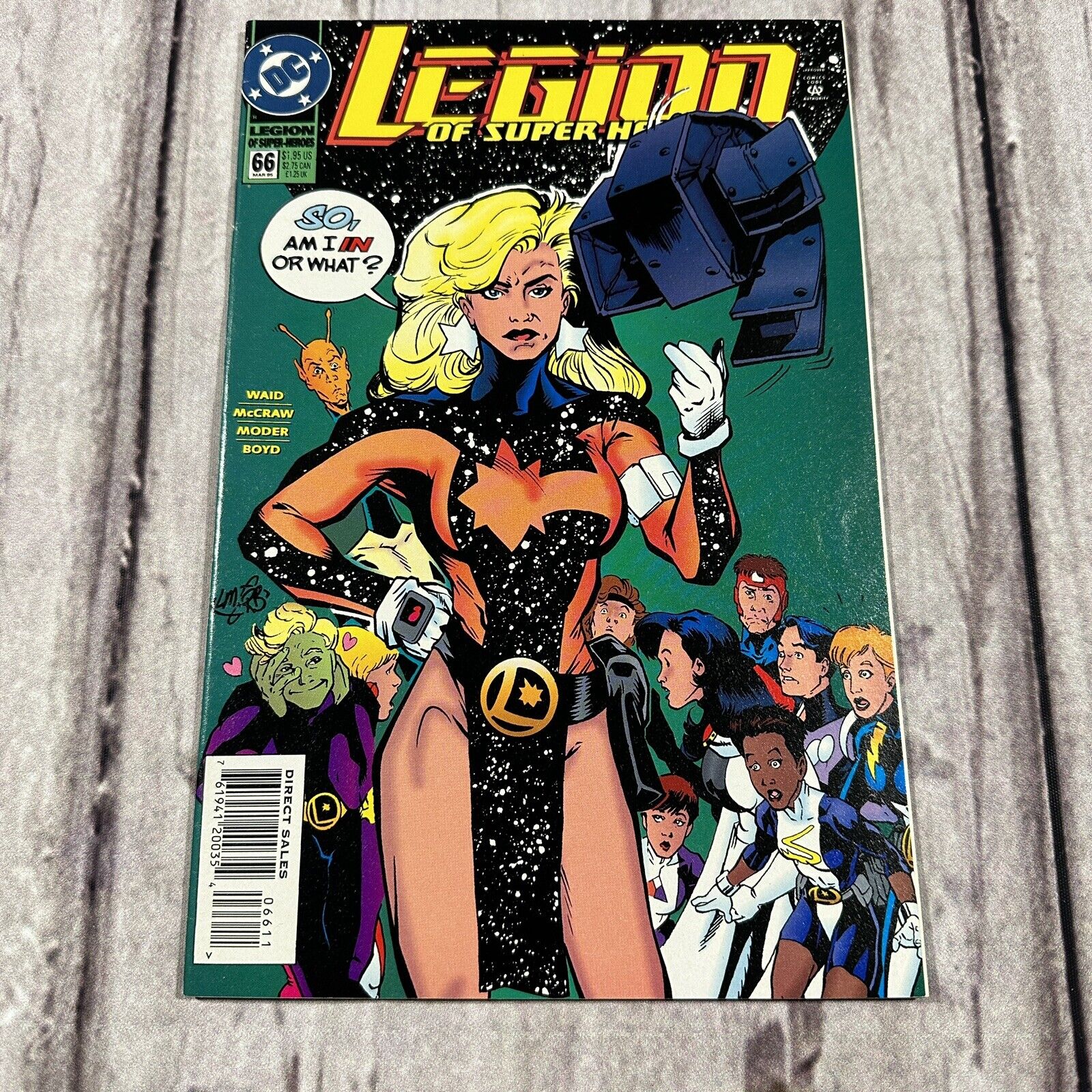 Legion of Super-Heroes #66  Membership Drive  1995  DC Comics HIGH GRADE