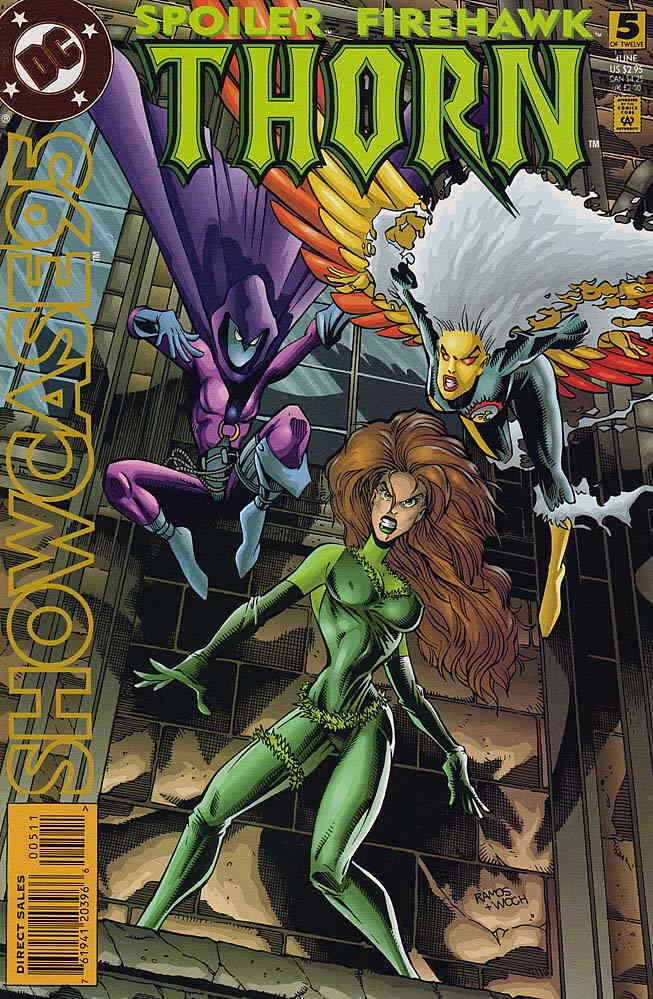 Showcase \'95 #5 VF; DC | Thorn Spoiler Firehawk - we combine shipping