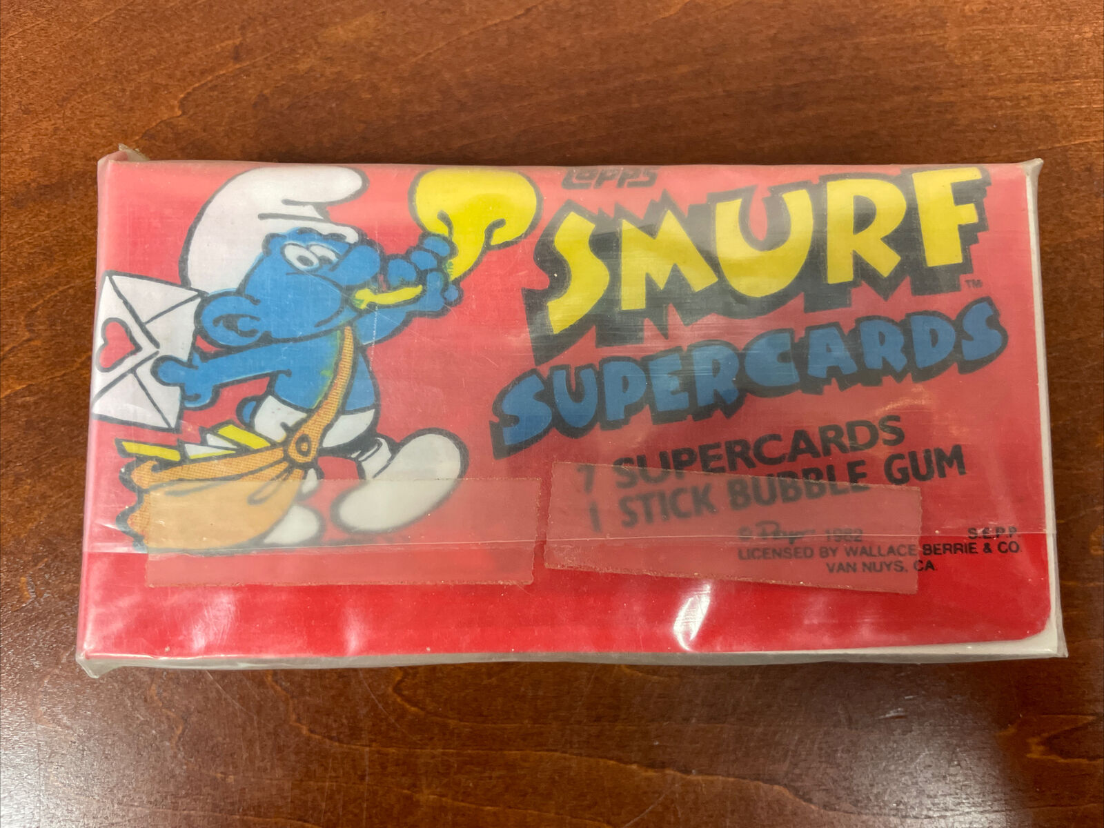 Vintage 1982 Smurfs Supercards Topps Complete Card Set 1-56