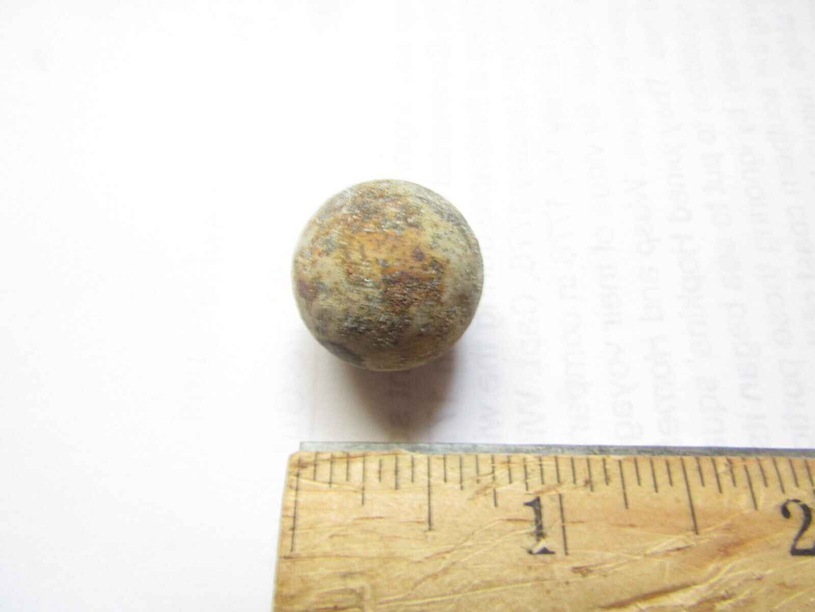 BUNKER HILL,3rd. NEW HAMPSHIRE REGT.AMERICAN .69  MUSKET BALL,, 1775