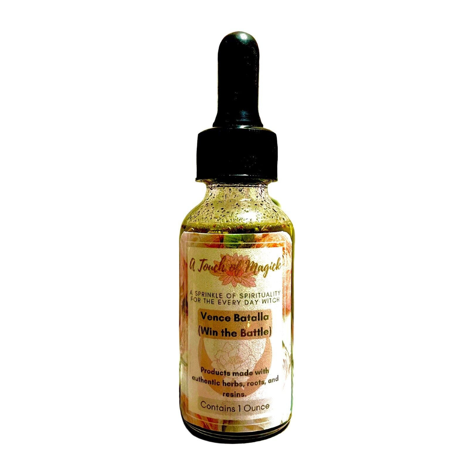 Vence Batalla Oil - 1 Oz - Made with Herbs, Roots, Resins, Powders & Oils 