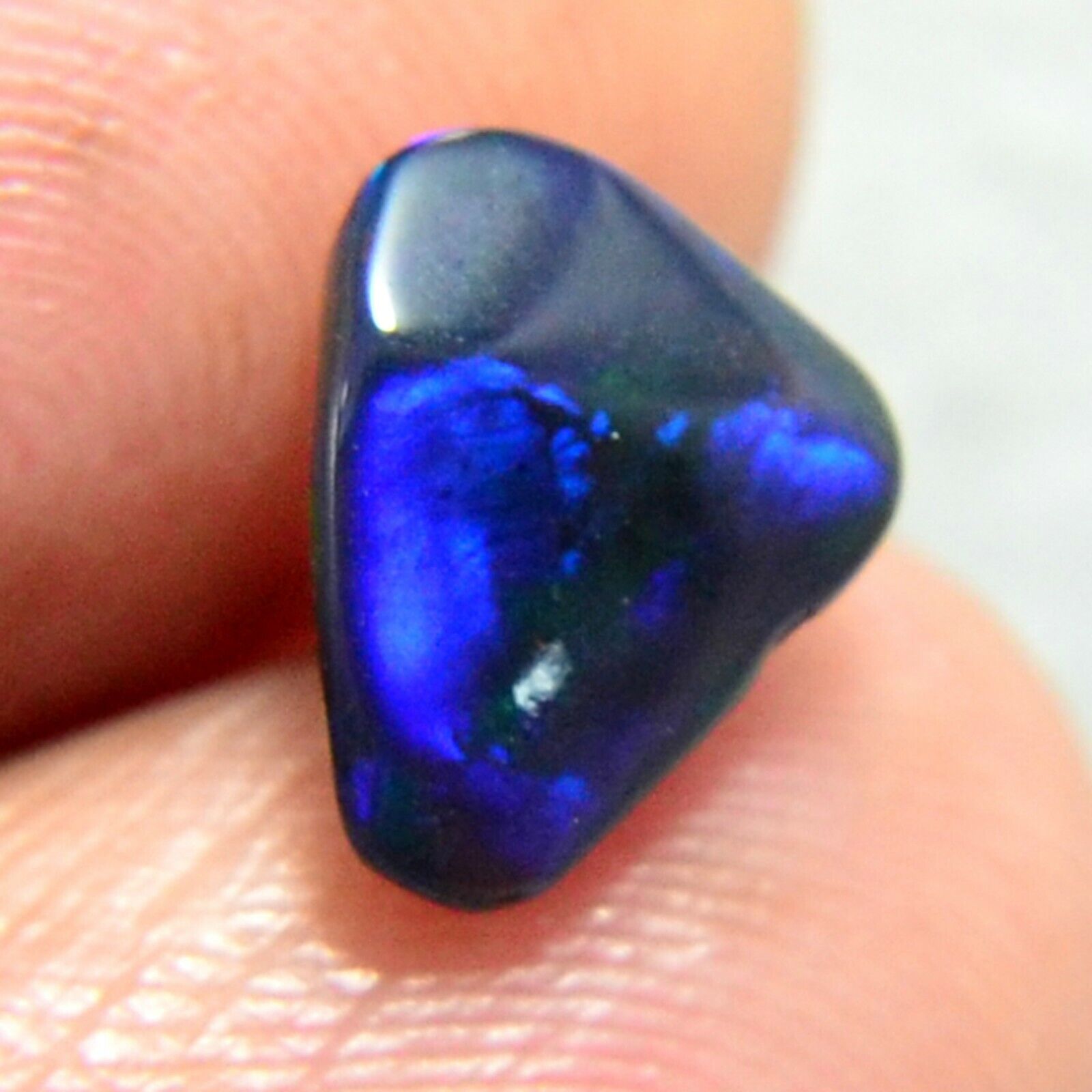 100%Natural- 1.05Carat Black Opal New Found Africa Polished Tumble Rough