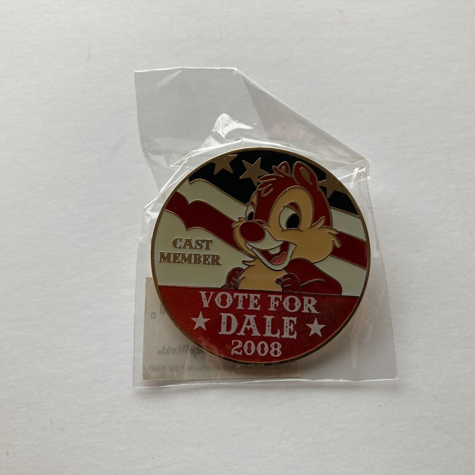 WDW - Cast Member Exclusive - Vote for Dale 2008 - LE 500 Disney Pin 64343