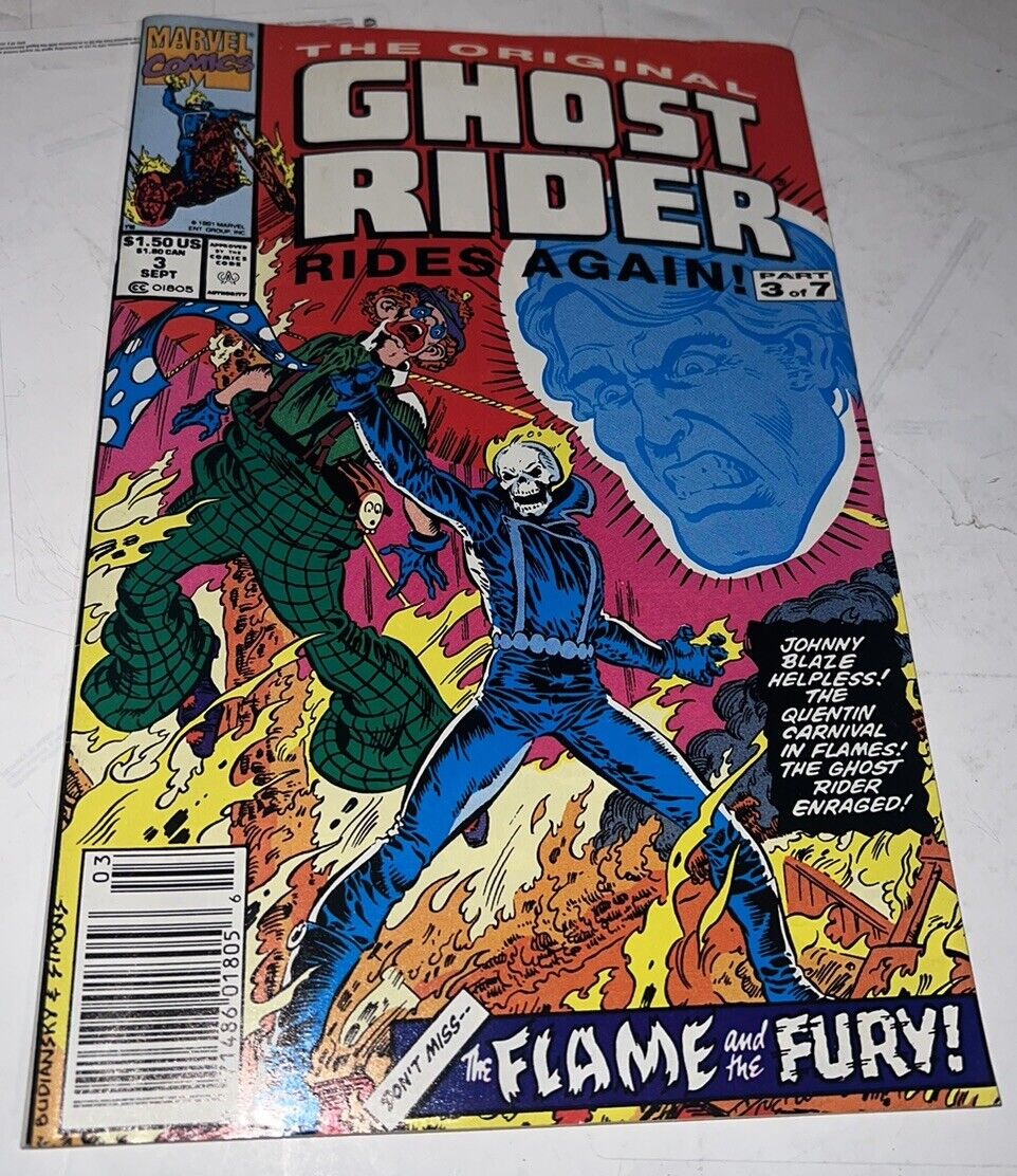Marvel Comics The Original Ghost Rider Rides Again #3 VF/NM