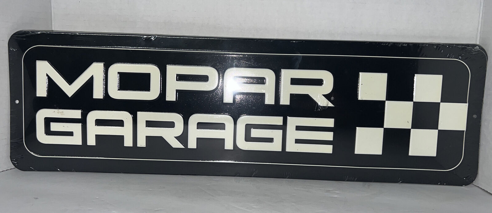 Mopar Garage Embroidered Sign Officially Licensed Open Road Brand - NWT
