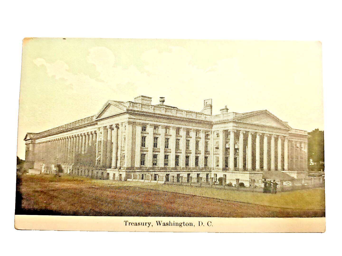 Postcard Vintage Treasury Washington DC A39