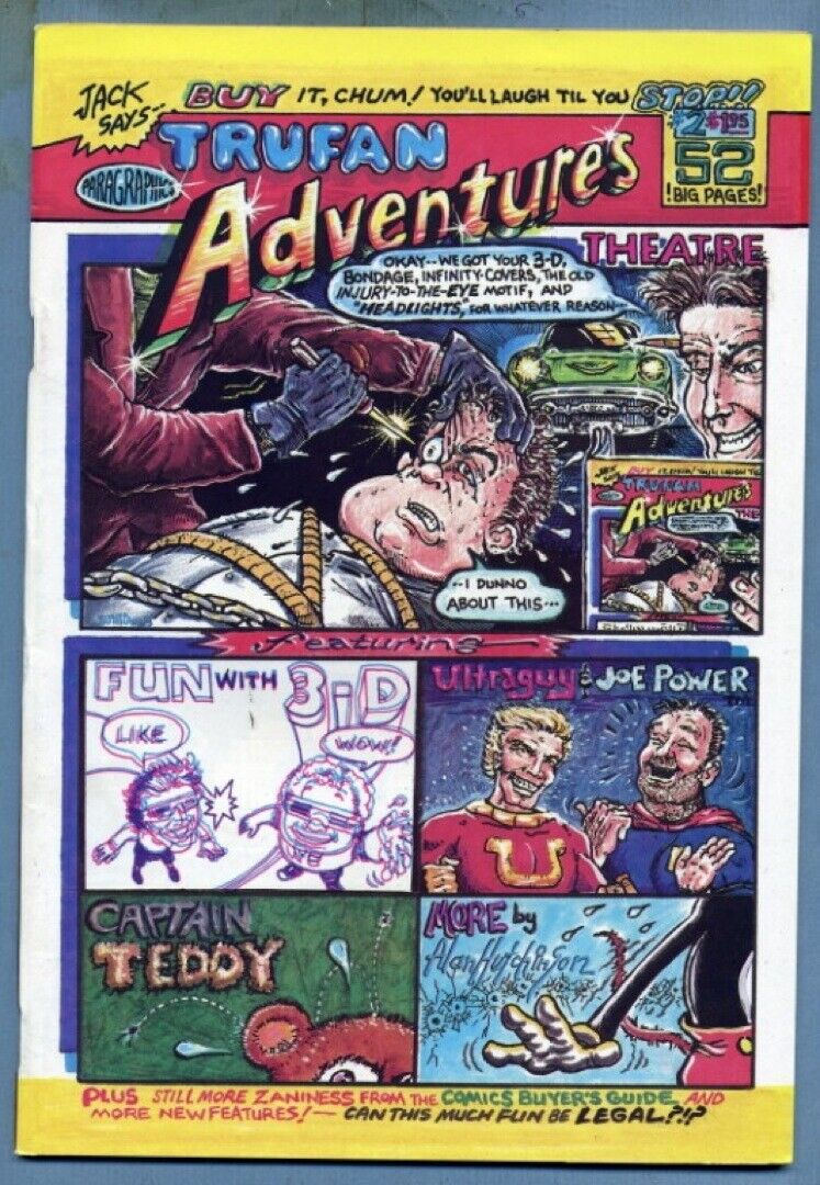 Trufan Adventures Theatre #2 (Jan 1986, ParaGraphics) Parody