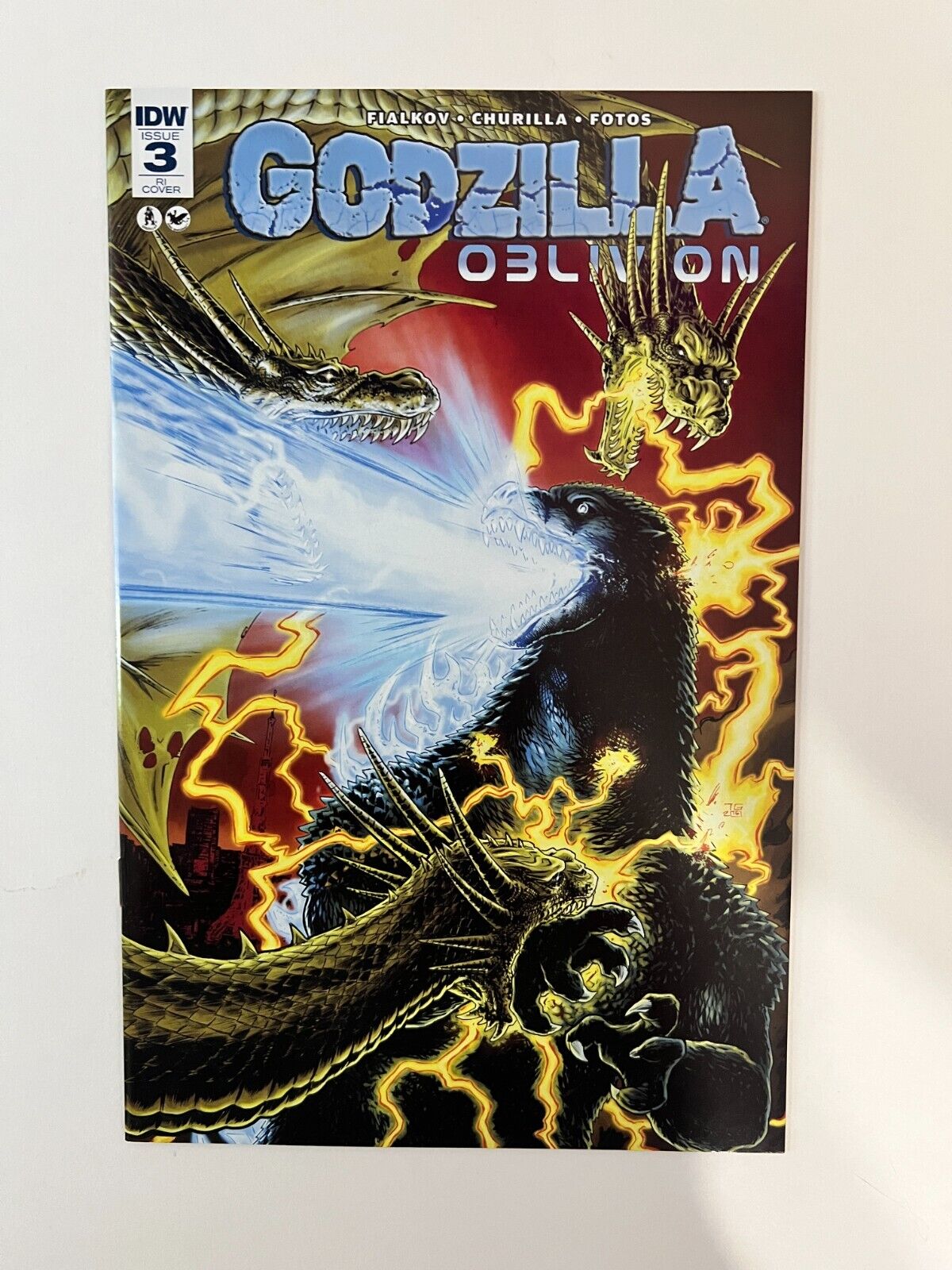 Godzilla Oblivion #3 1:10 Galusha Retailer Incentive Variant NM IDW 2016