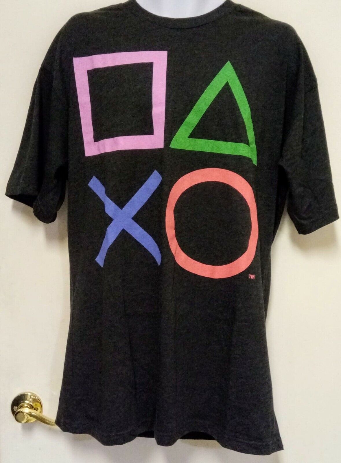 T-Shirt size LT - PS PlayStation Button - Official Licensed Product